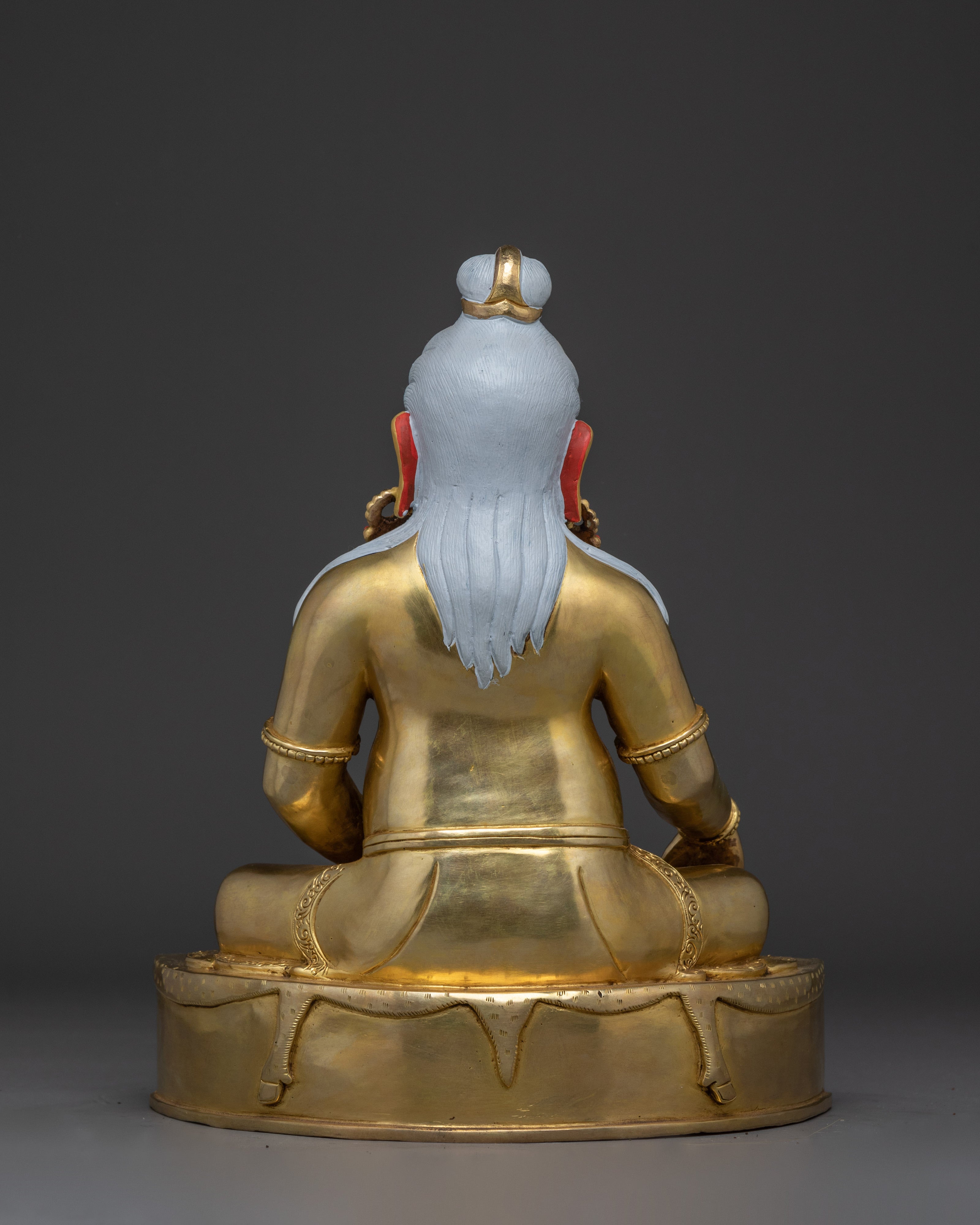 Handmade Guru Shapdum Copper Statue | Traditional Artwork