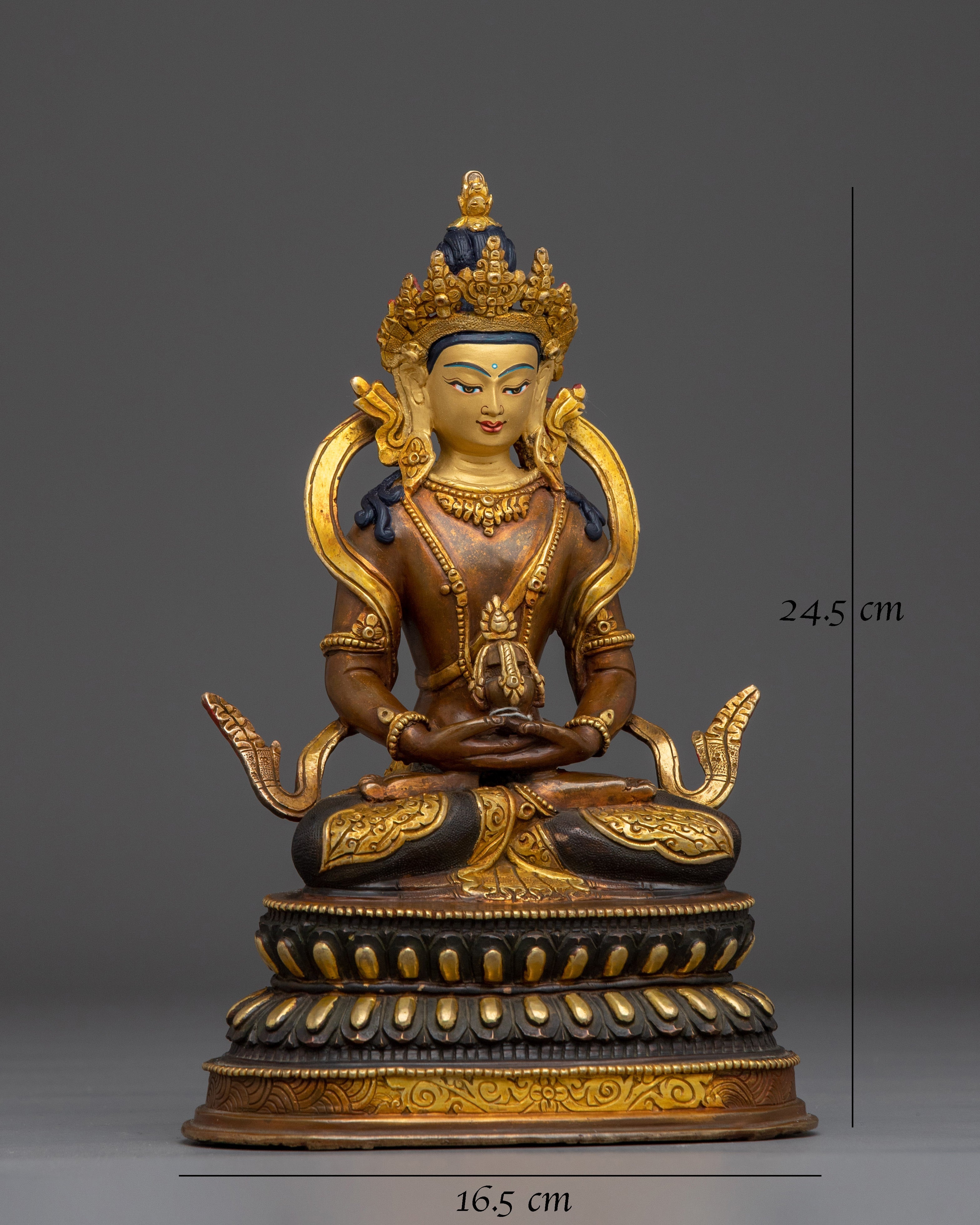 Himalayan Handmade Amitayus Statue 