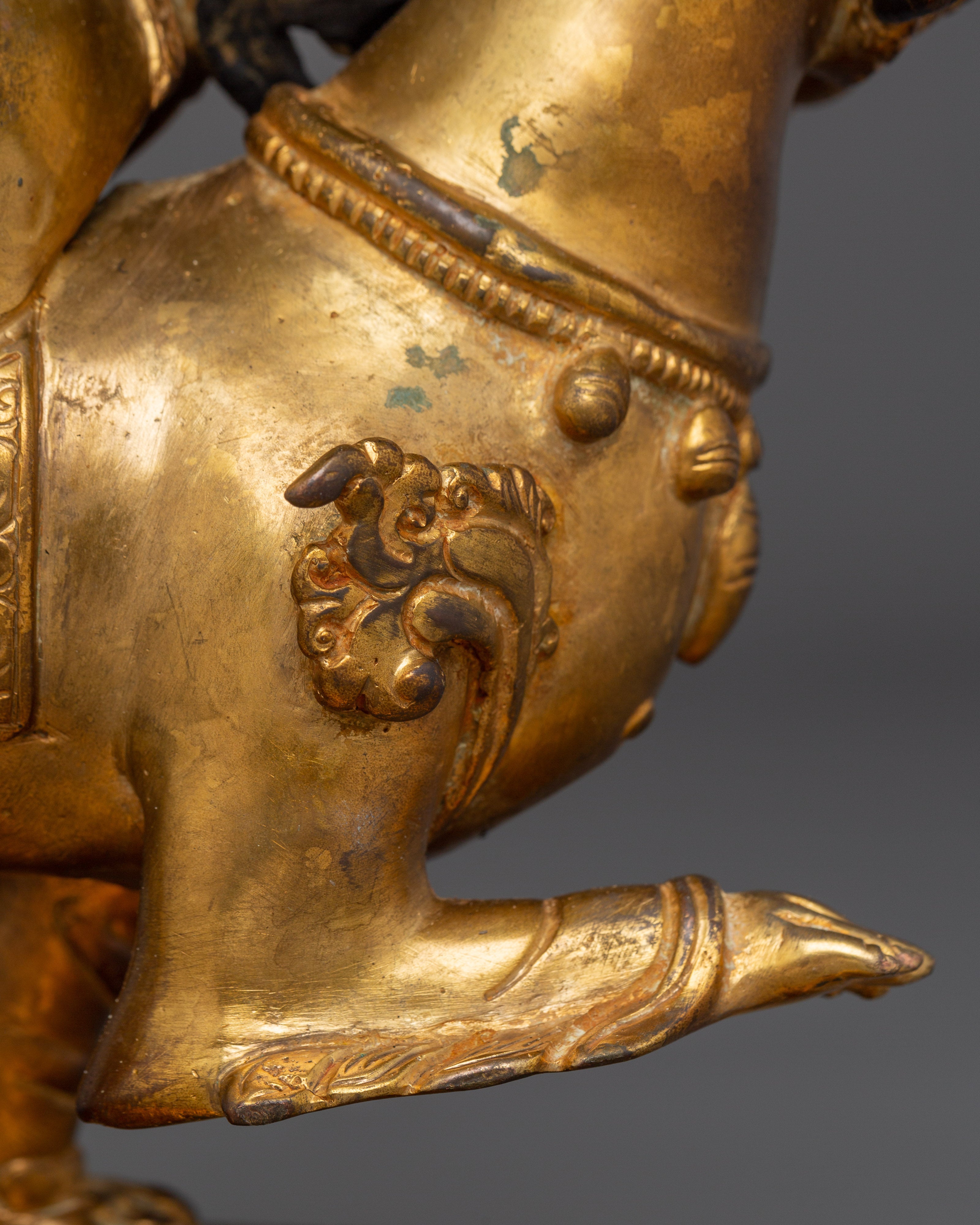 Divine Feminine Green Tara Goddess Sculpture | Symbol of Compassion & Healing Energy