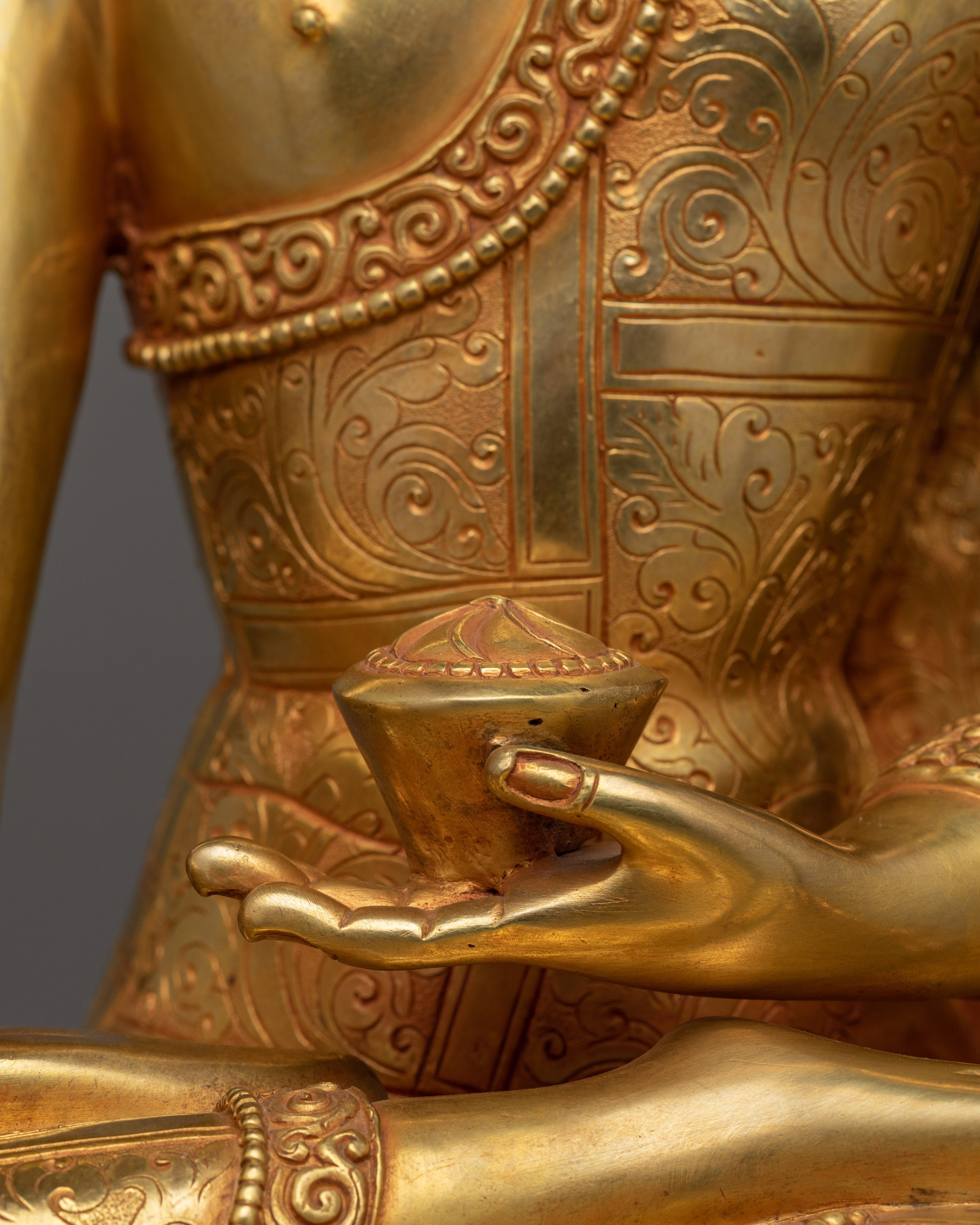 Handmade Figurine of Enlightened Buddha Shakyamuni | The Buddha of Wisdom