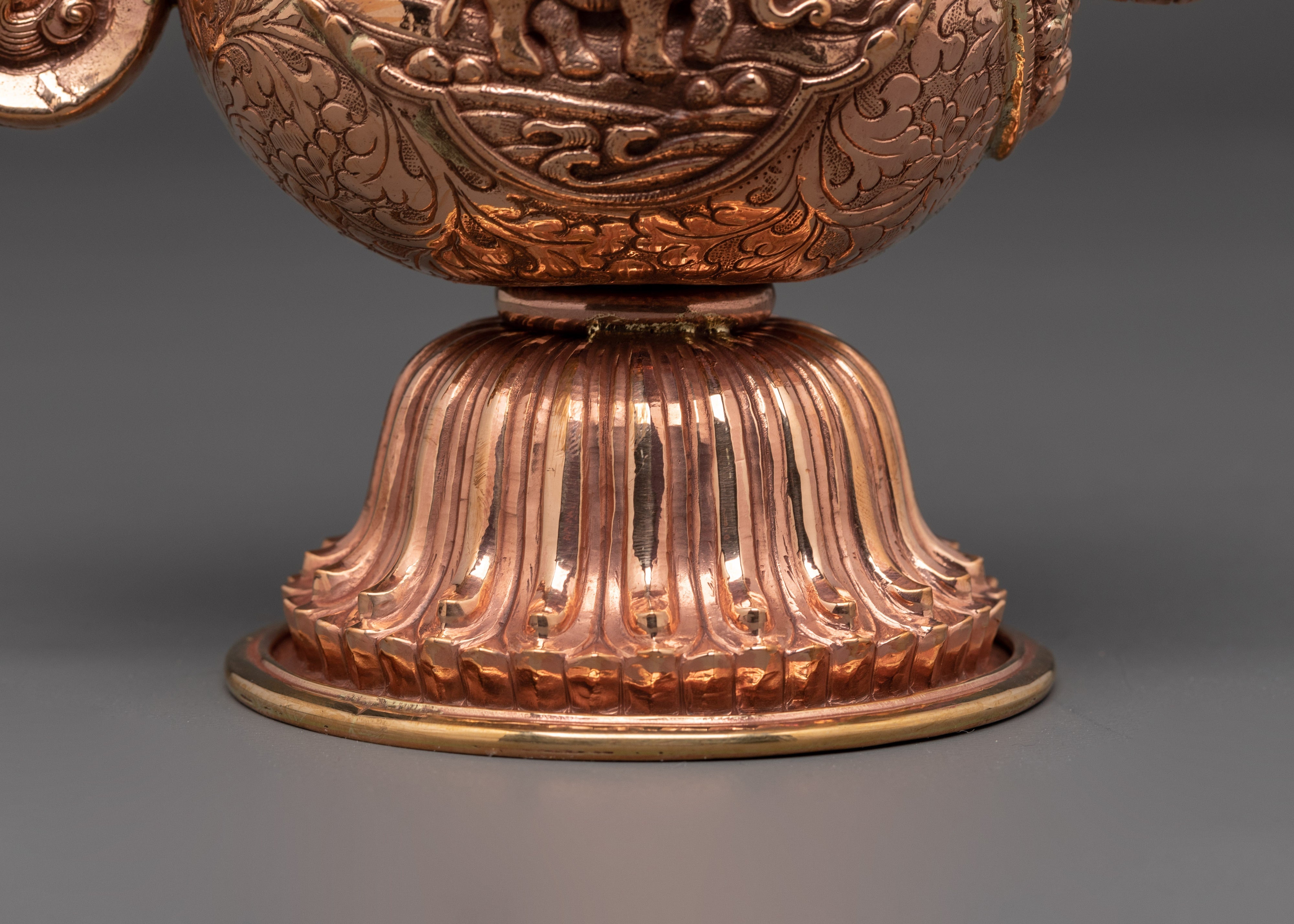 Handmade Buddhist Sacred Bhumba | Tibetan Ritual Vessel