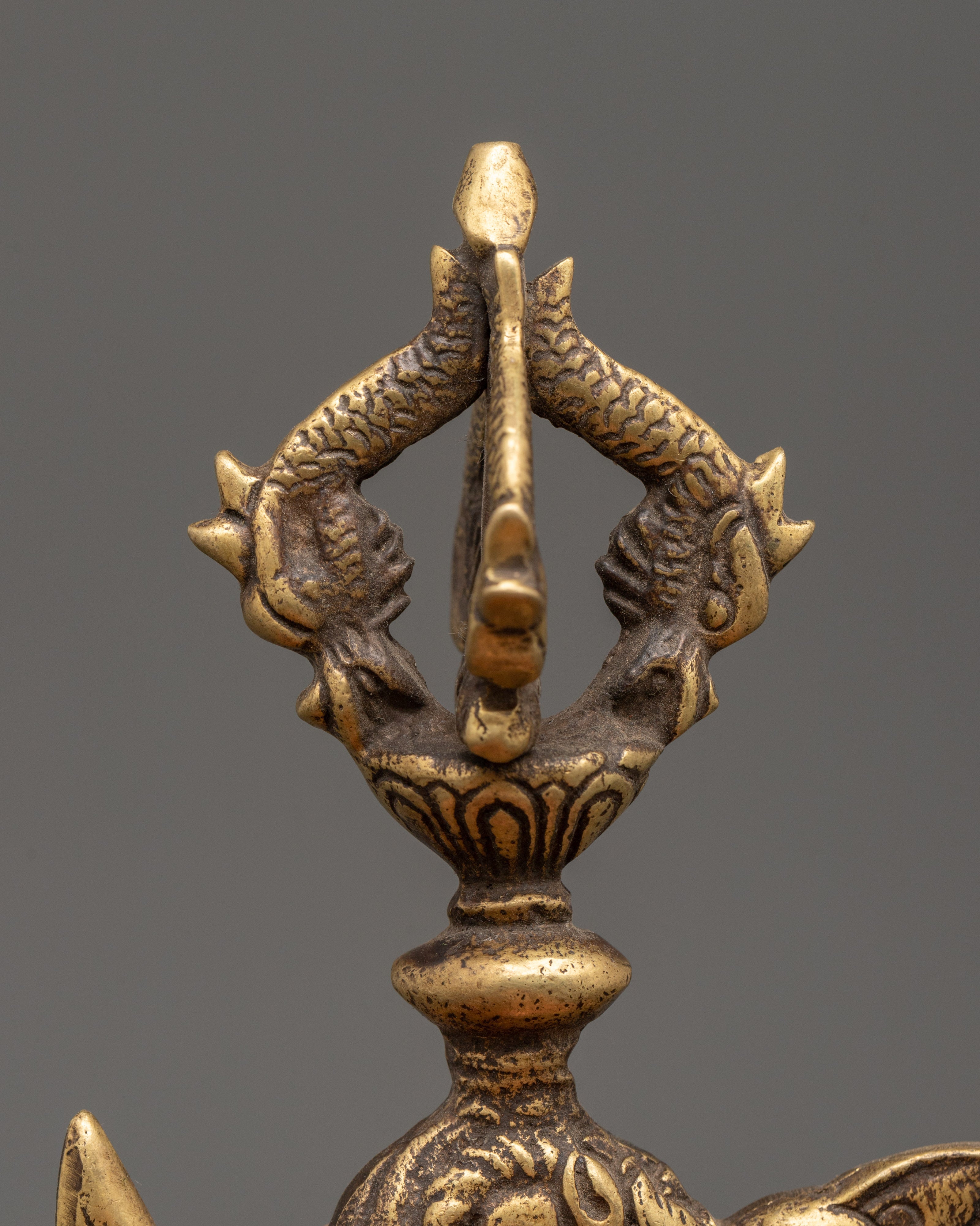 Kartika Knife Tibetan Ritual Tool | Sacred Buddhist Ceremony Dagger