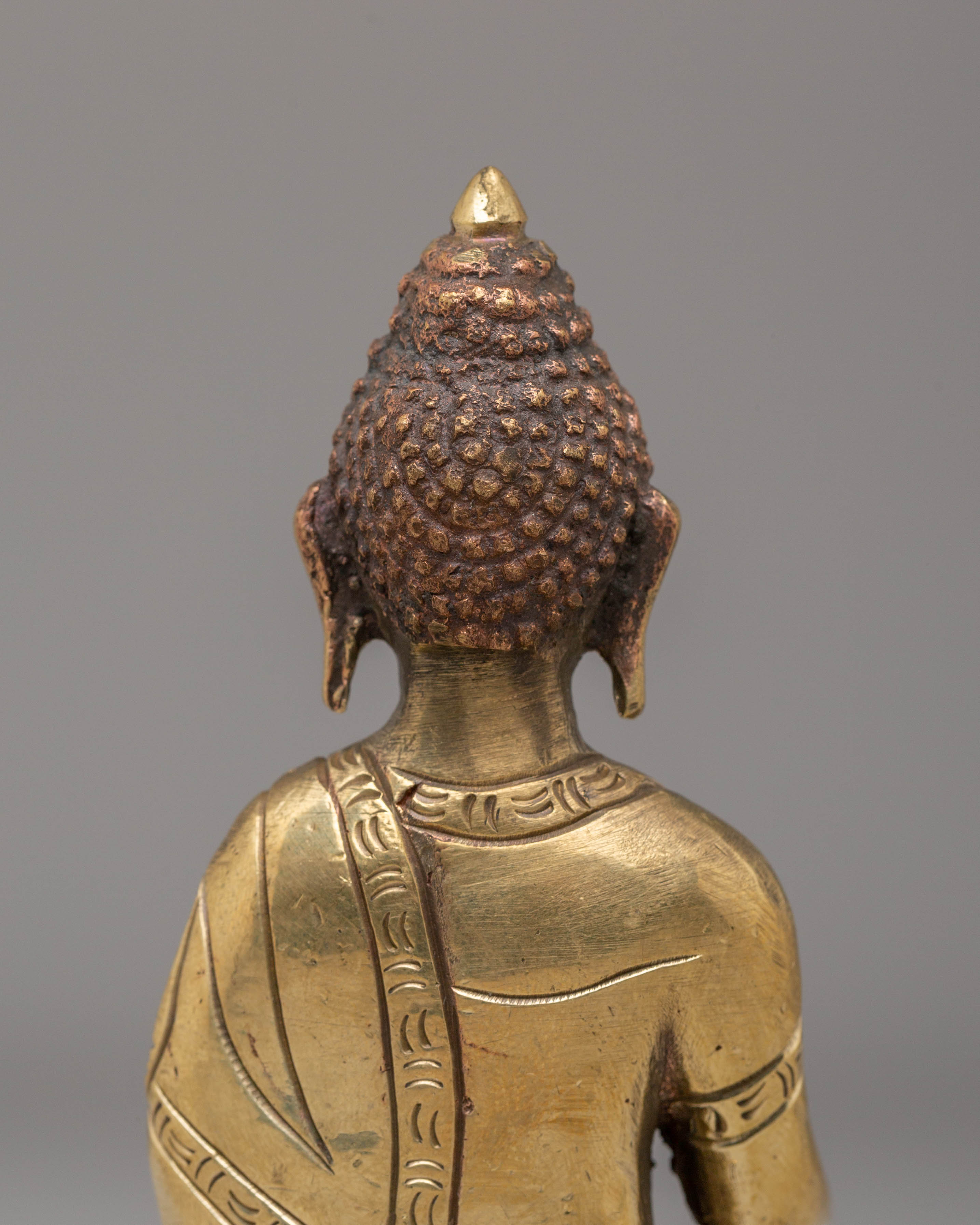 Shakyamuni Buddha Spiritual Statue | Traditional Tibetan Buddhist Artwork