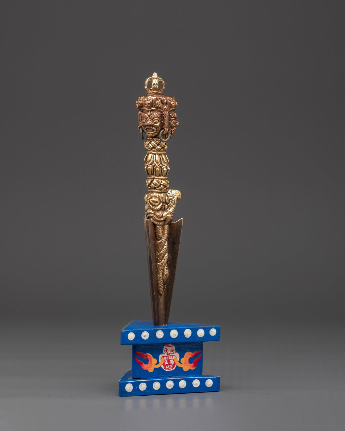 Sacred Tibetan Phurba Dagger | Powerful Tantric Protection Tool