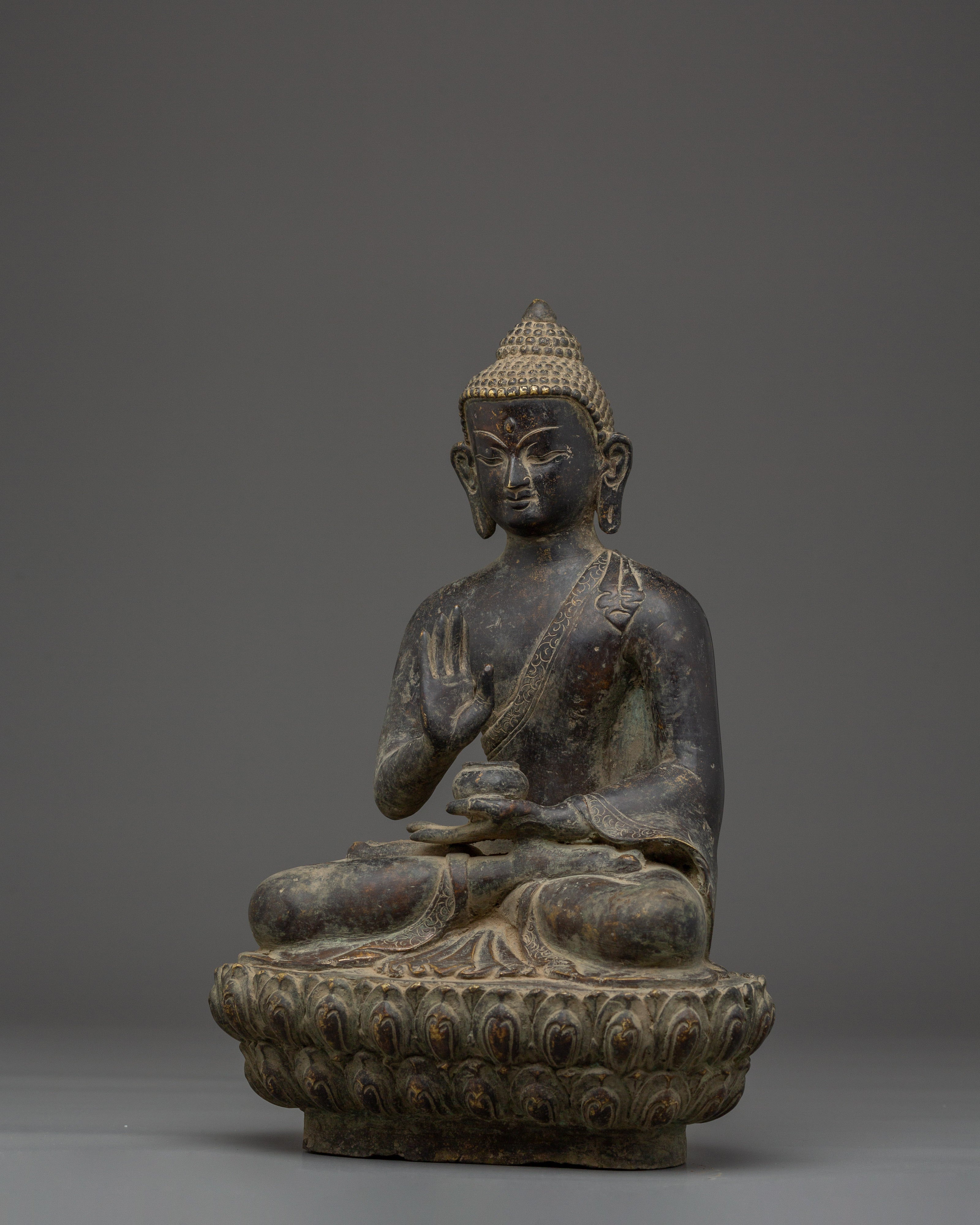 Amogasiddhi Buddha Statue | Fearlessness and Wisdom