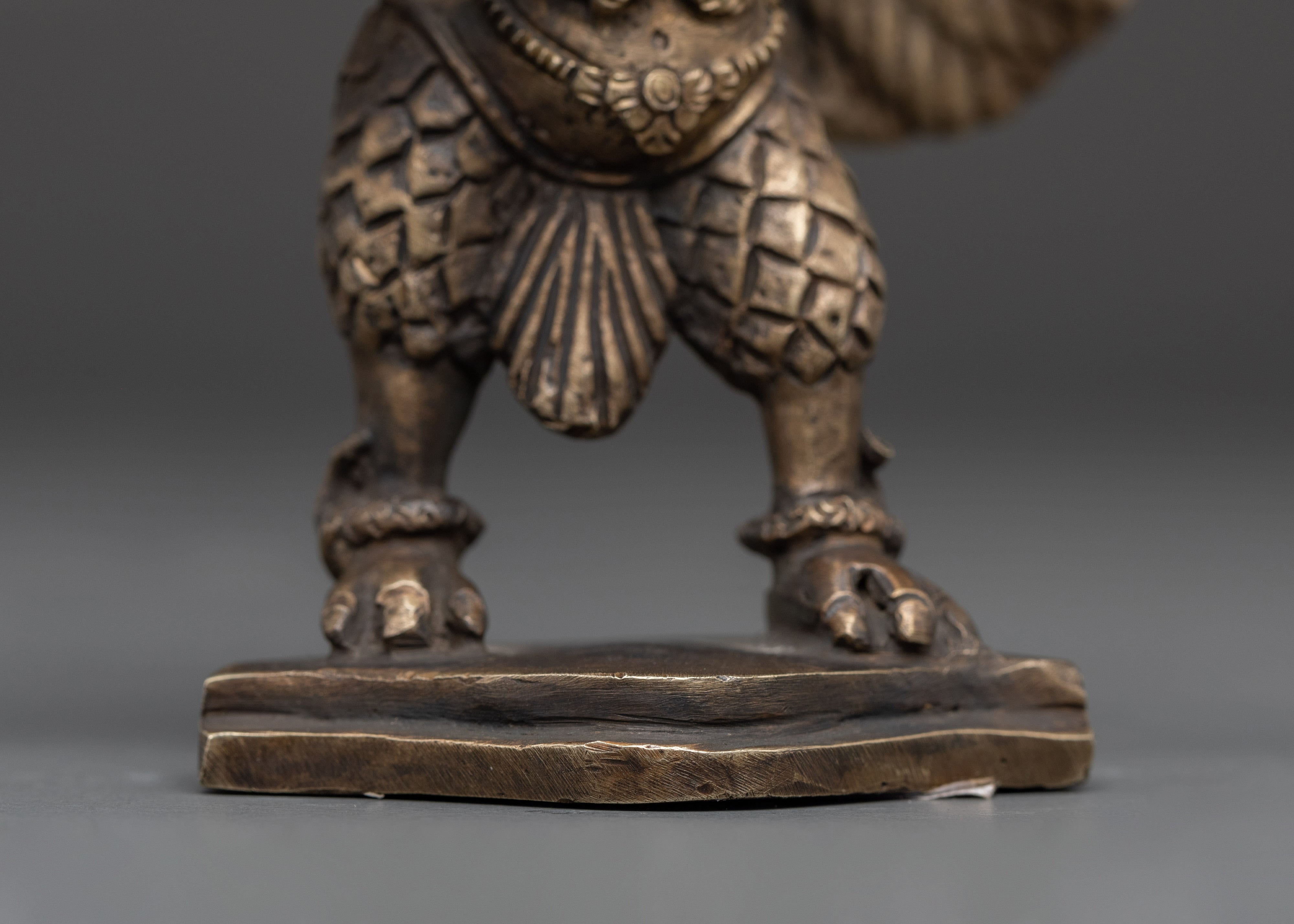 Handcrafted Brass Garuda Statue | Winged Protector