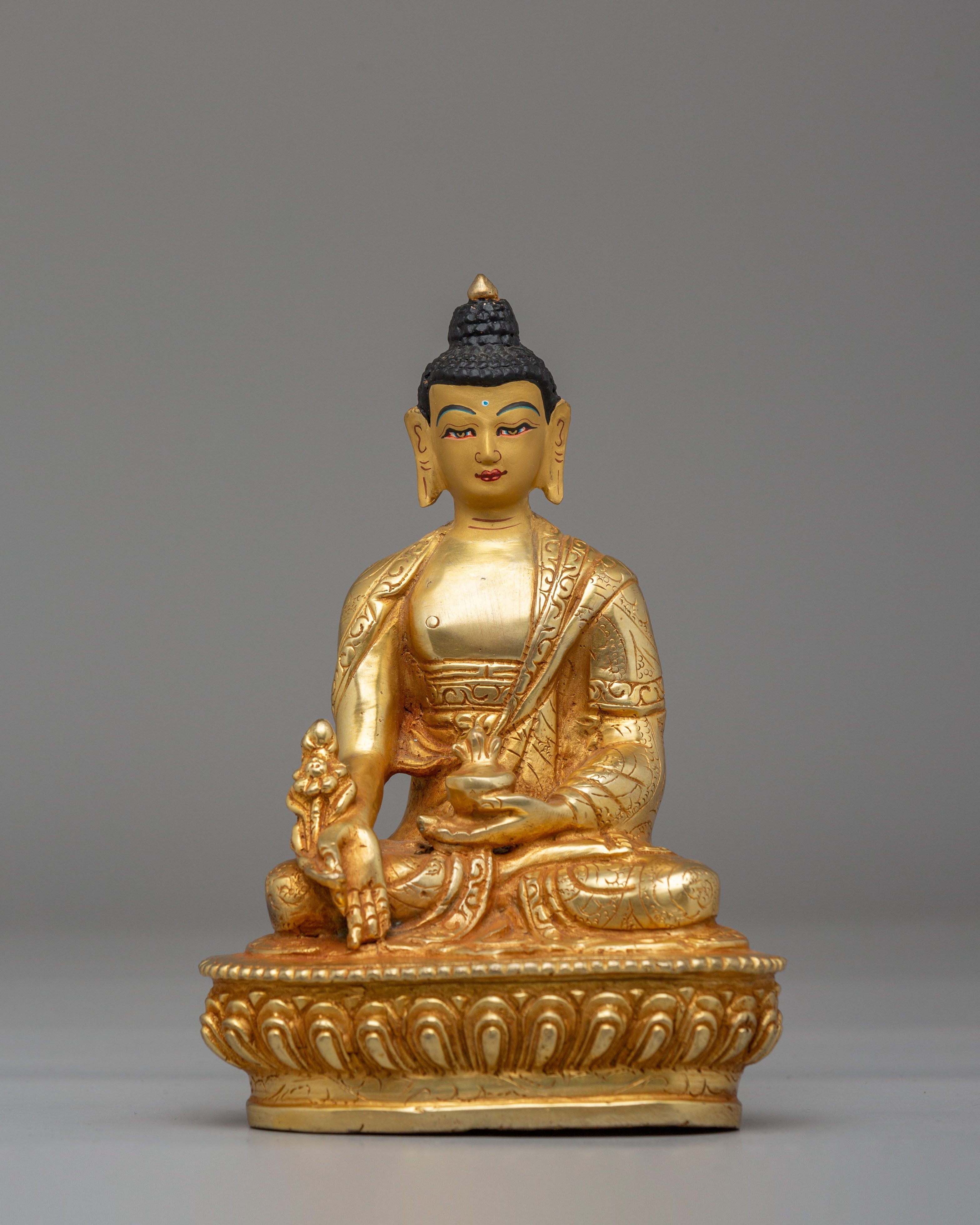 Shakyamuni, Medicine & Amitabha Buddha Set | Tibetan Spiritual Decor