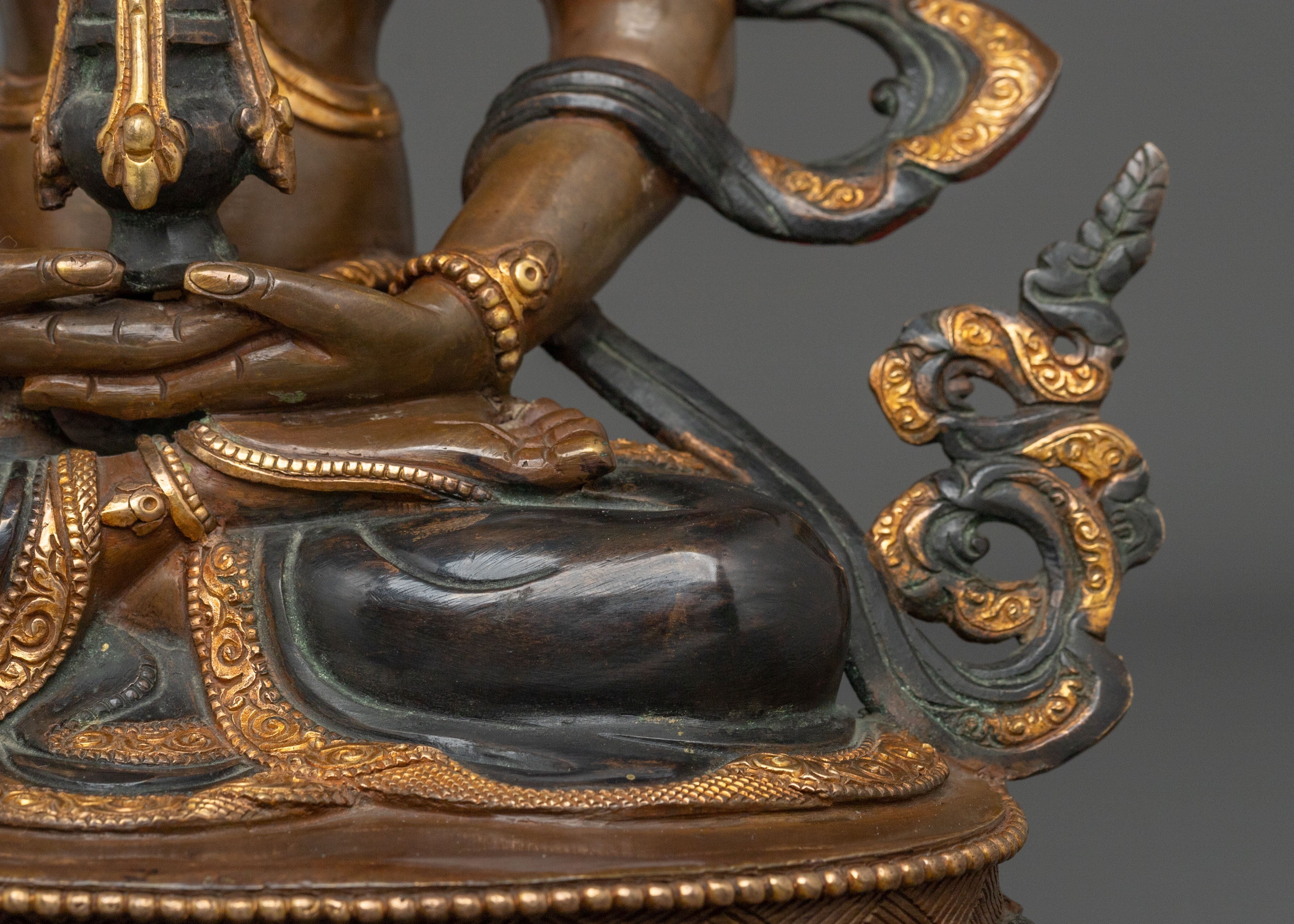 Sacred Meditation Amitayus Buddha Statue | Spiritual Home Decor