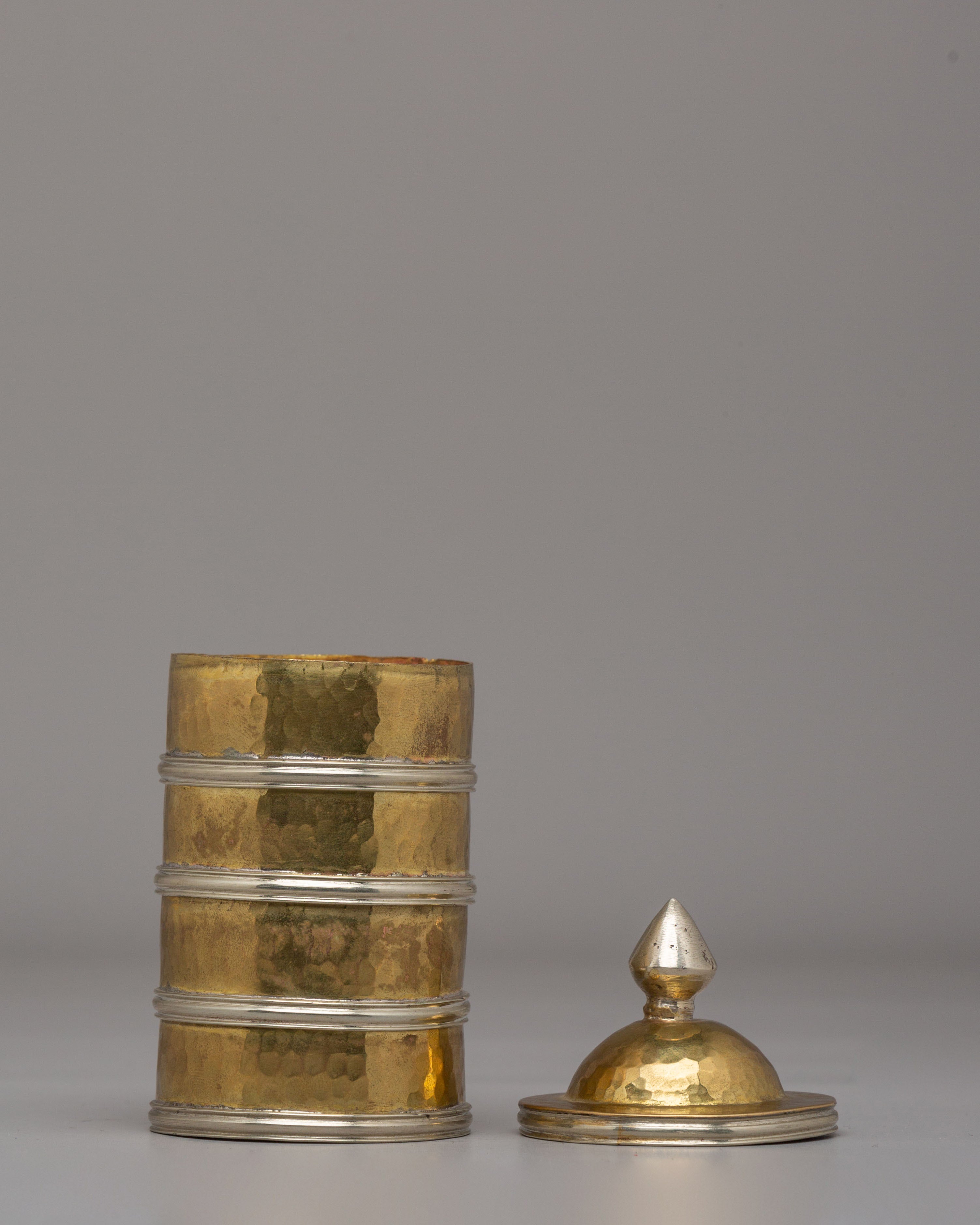 Handmade Spiritual Buddhist Ritual Rice Pot | Symbol of Prosperity & Blessings