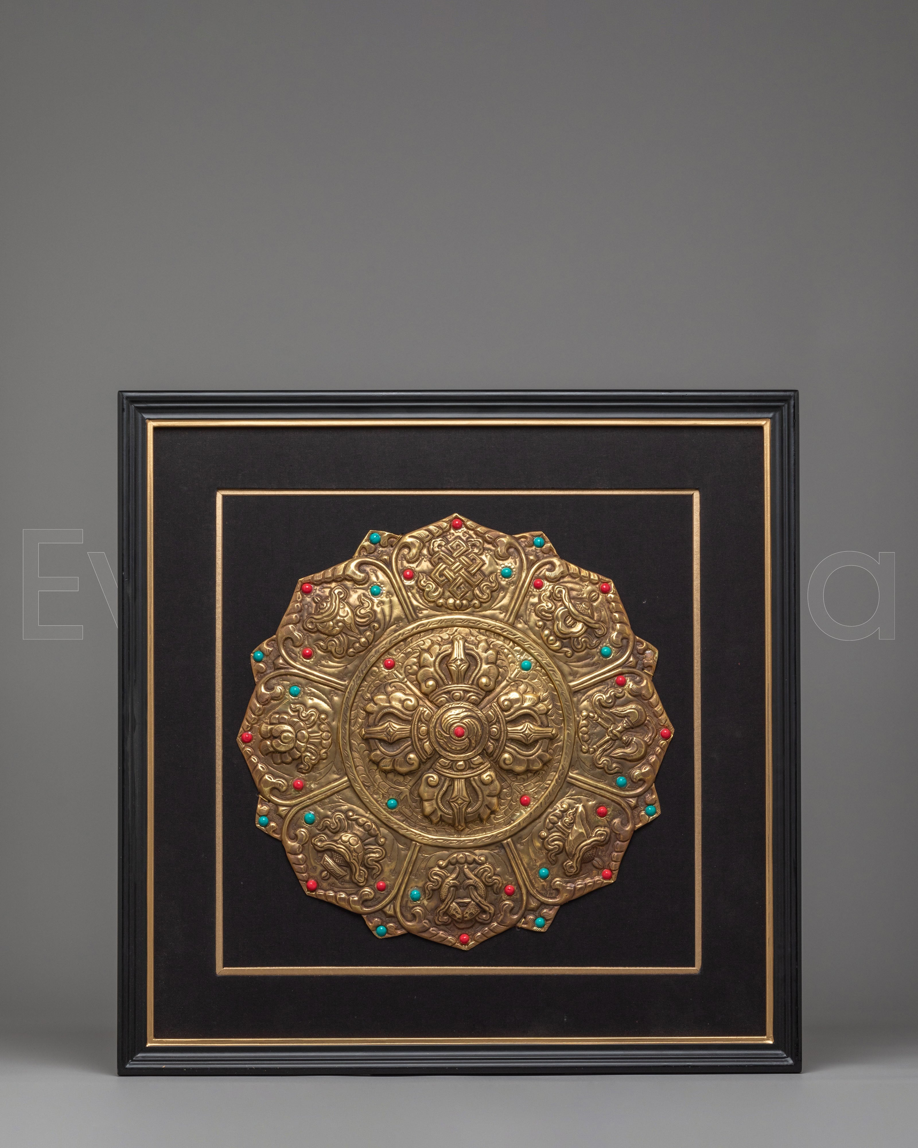 Tibetan Double Vajra Wall Hanging
