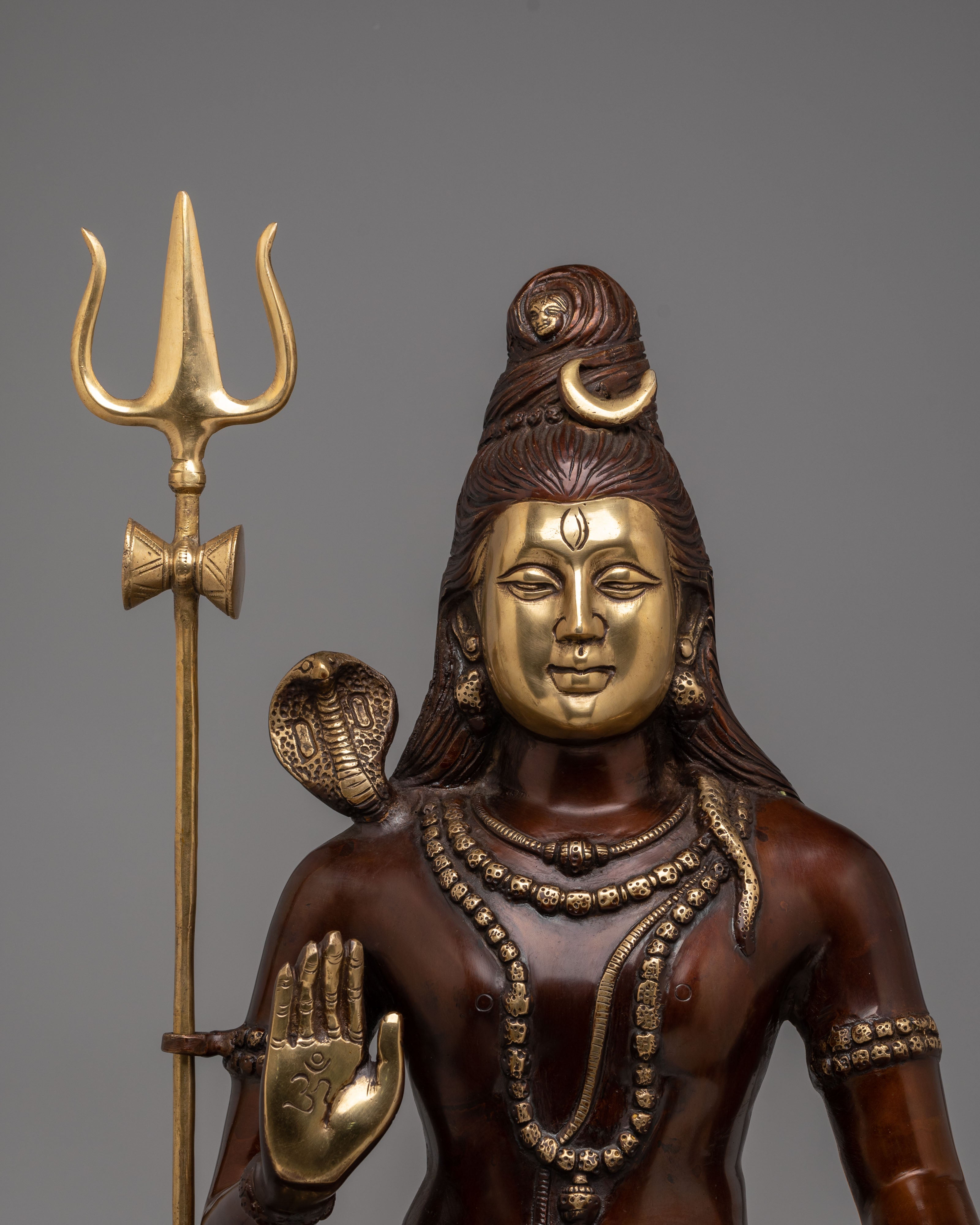 Traditional Shiva Statue | Handcrafted Hindu God Sculpture
