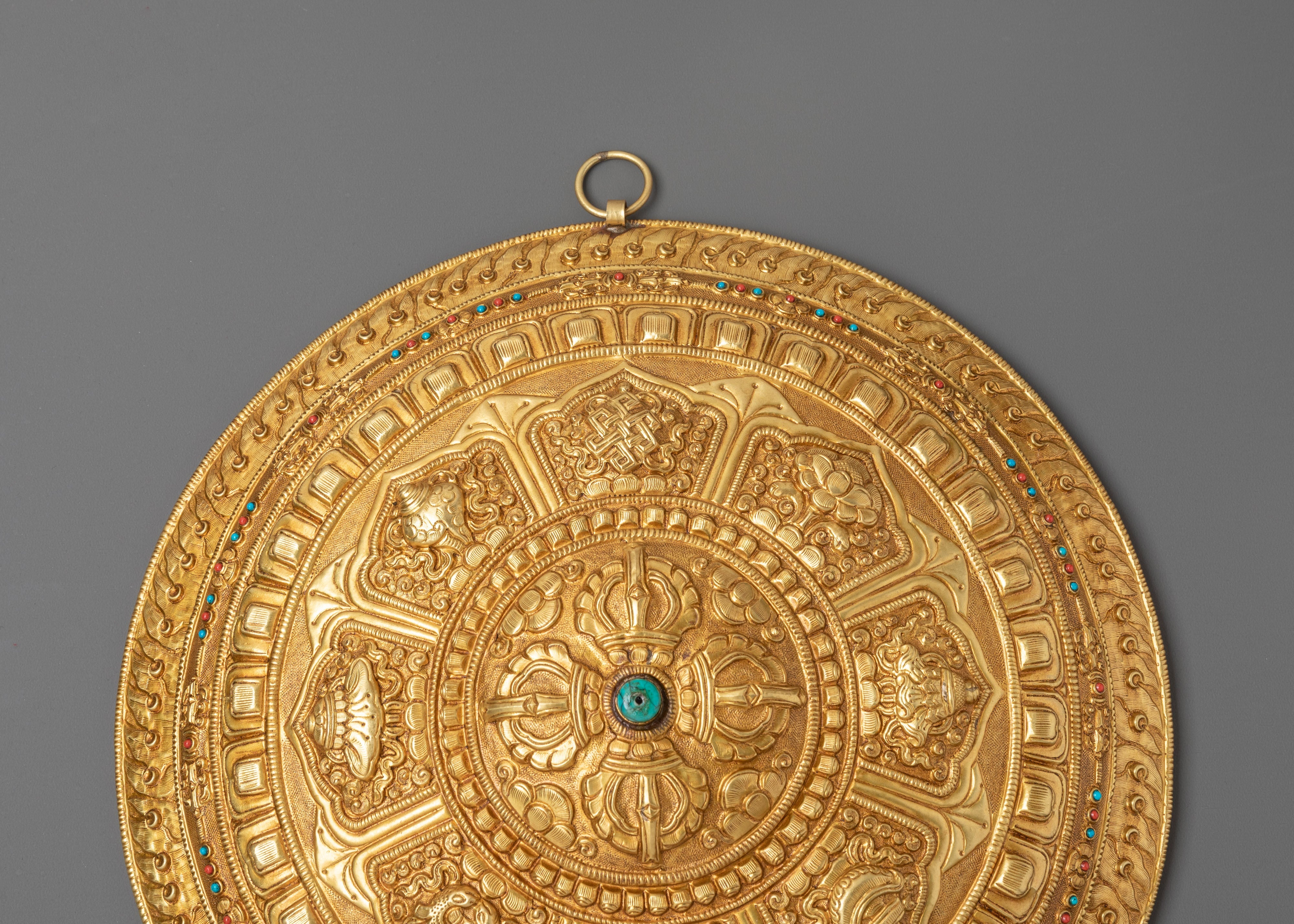 Wall Hanging for Home Decor | Tibetan-Inspired Spiritual Art