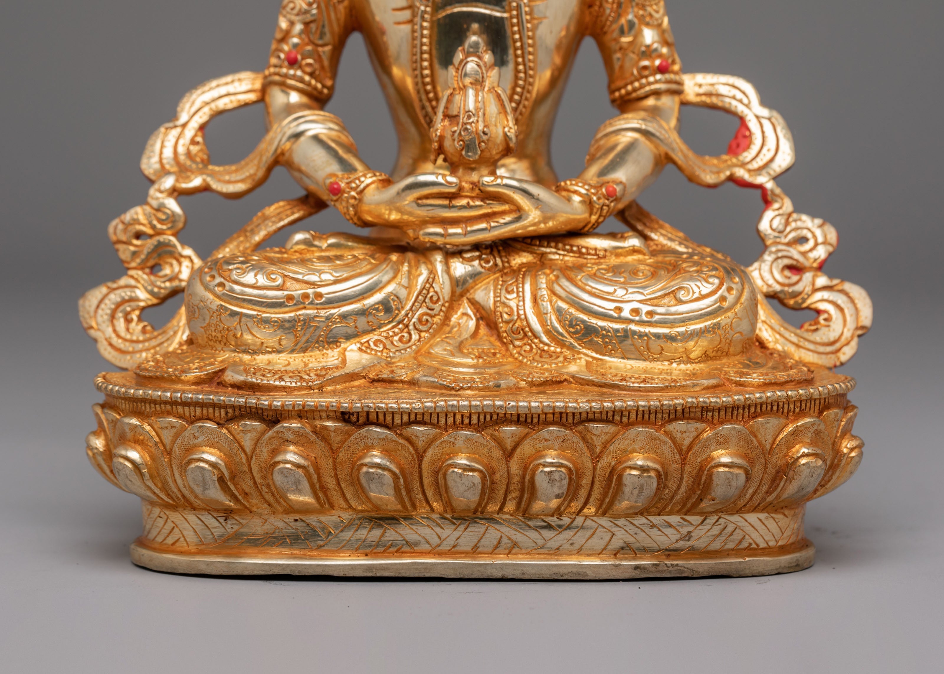 Amitayus Buddha Deity Sculpture | Symbolizing Longevity and Wisdom