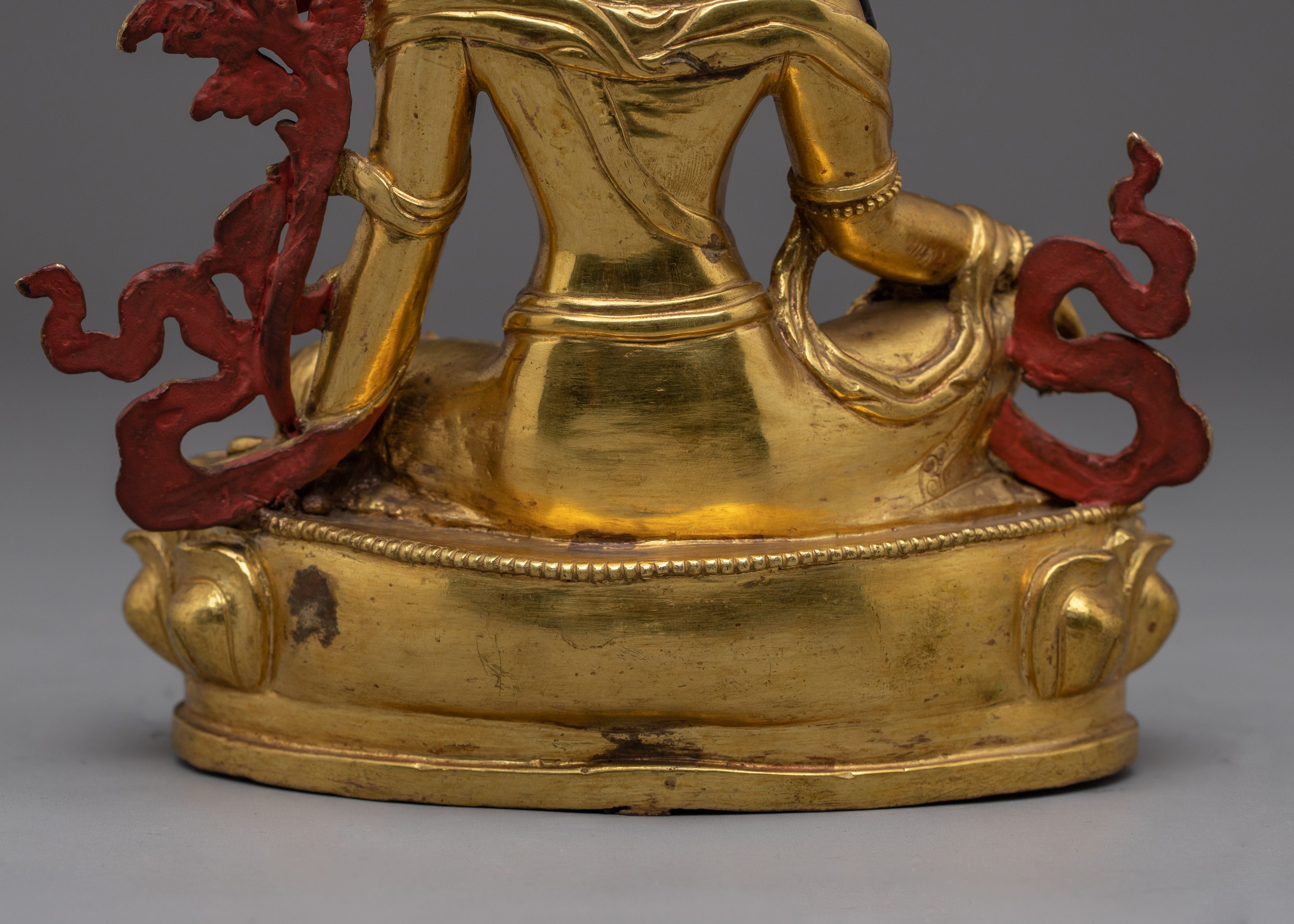 Golden Avalokiteshvara Statue | Bodhisattva of Compassion