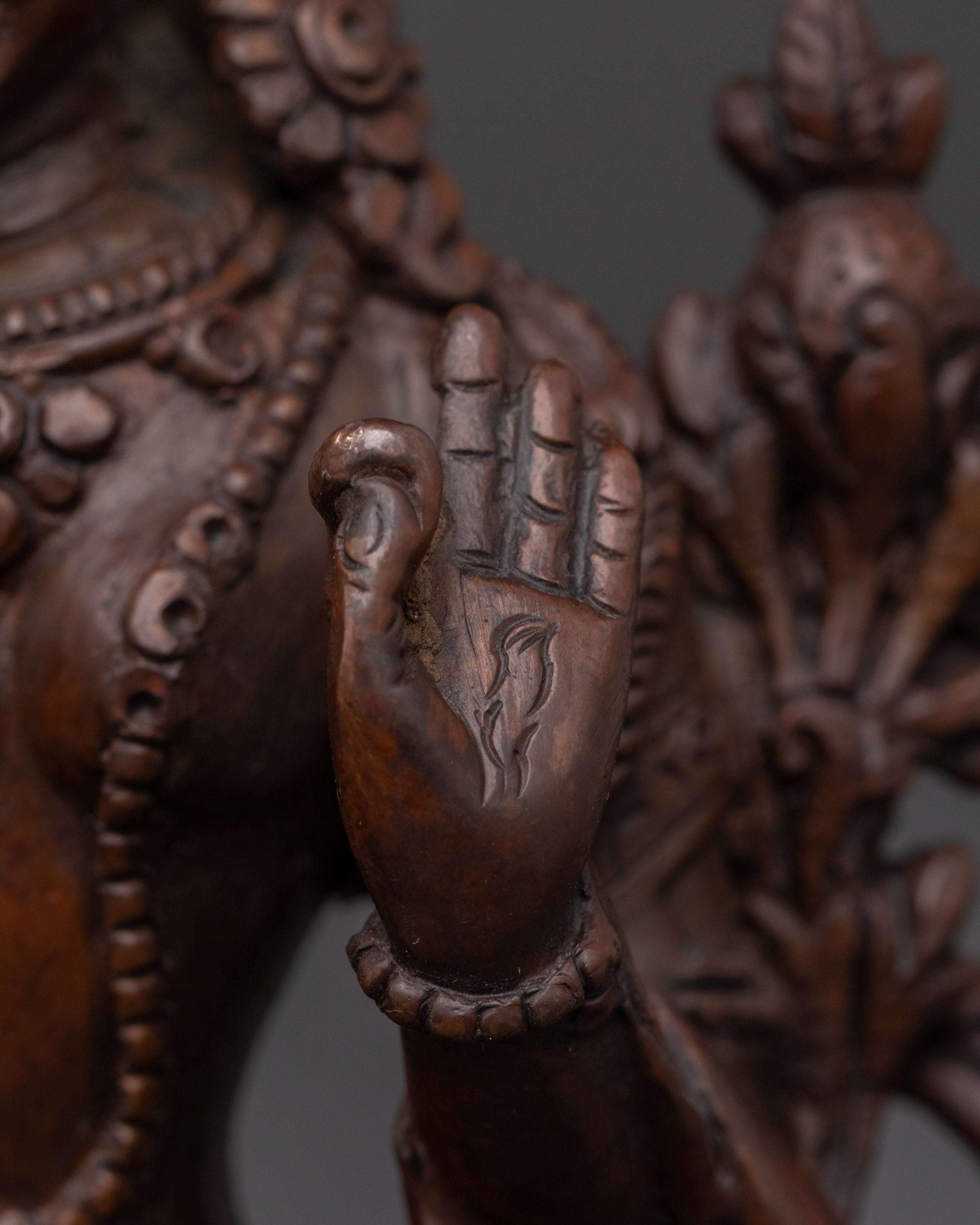 Handcrafted White Tara Sculpture | Long Life Deity
