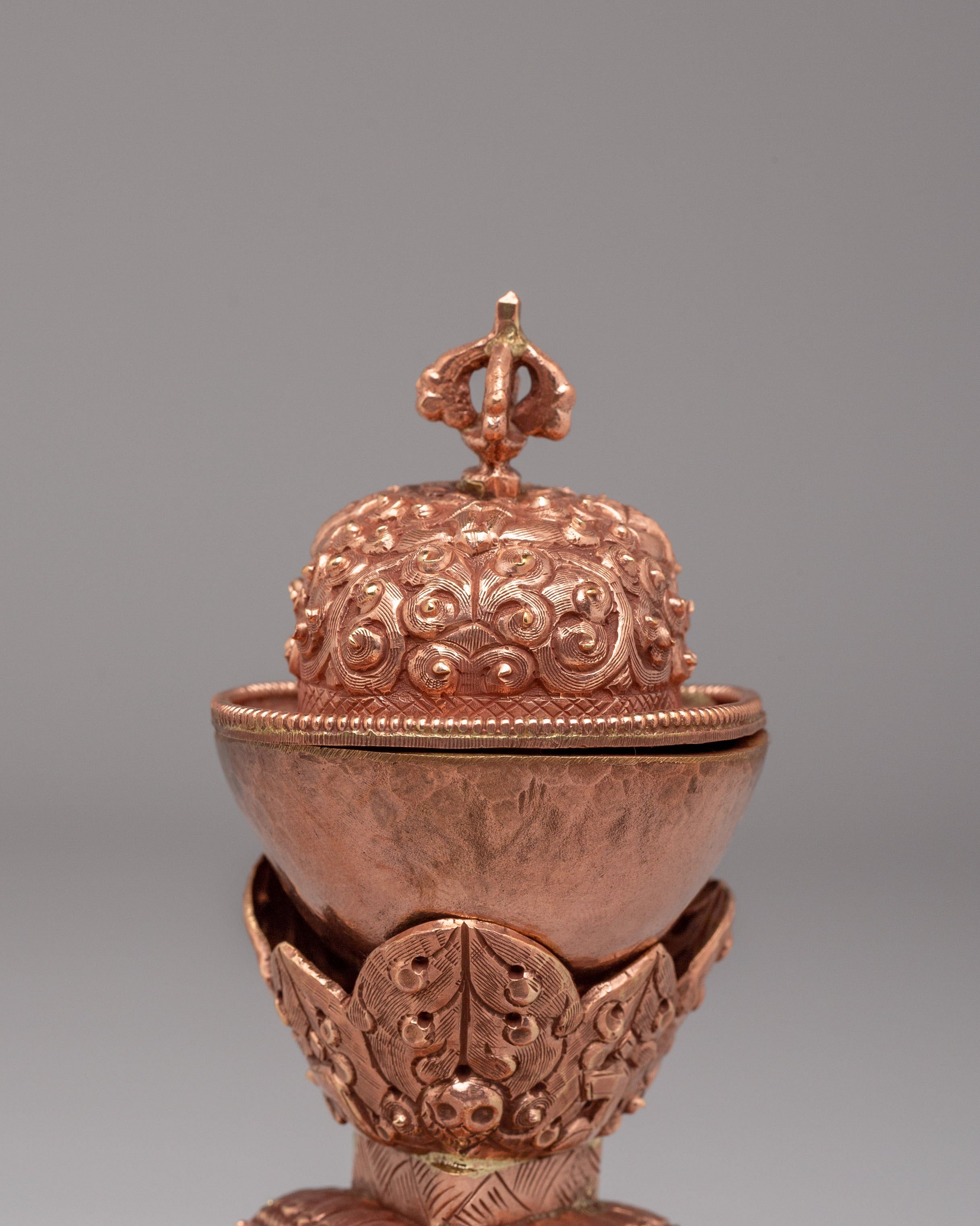 Vajrayana Ritual Kapala | Sacred Offering Vessel for Tantric Practices