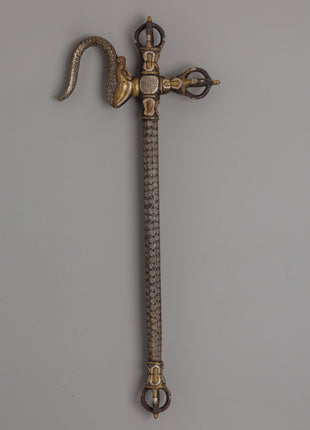 Tibetan Ritual Ankush | Ornate Ceremonial Hook with Intricate Detail