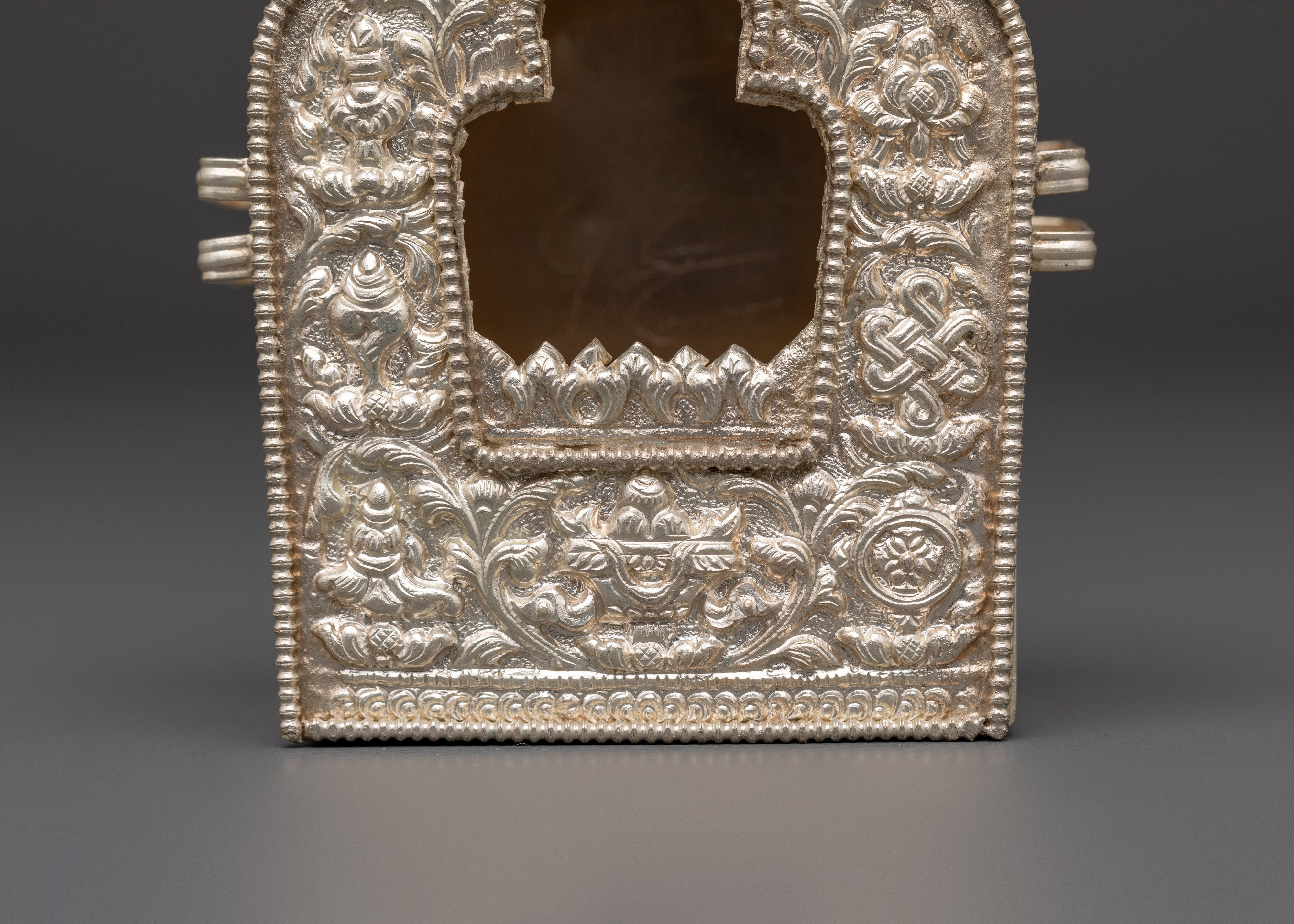 Tibetan Sacred Ritual Ghau Box | Spiritual  Box with Intricate Design