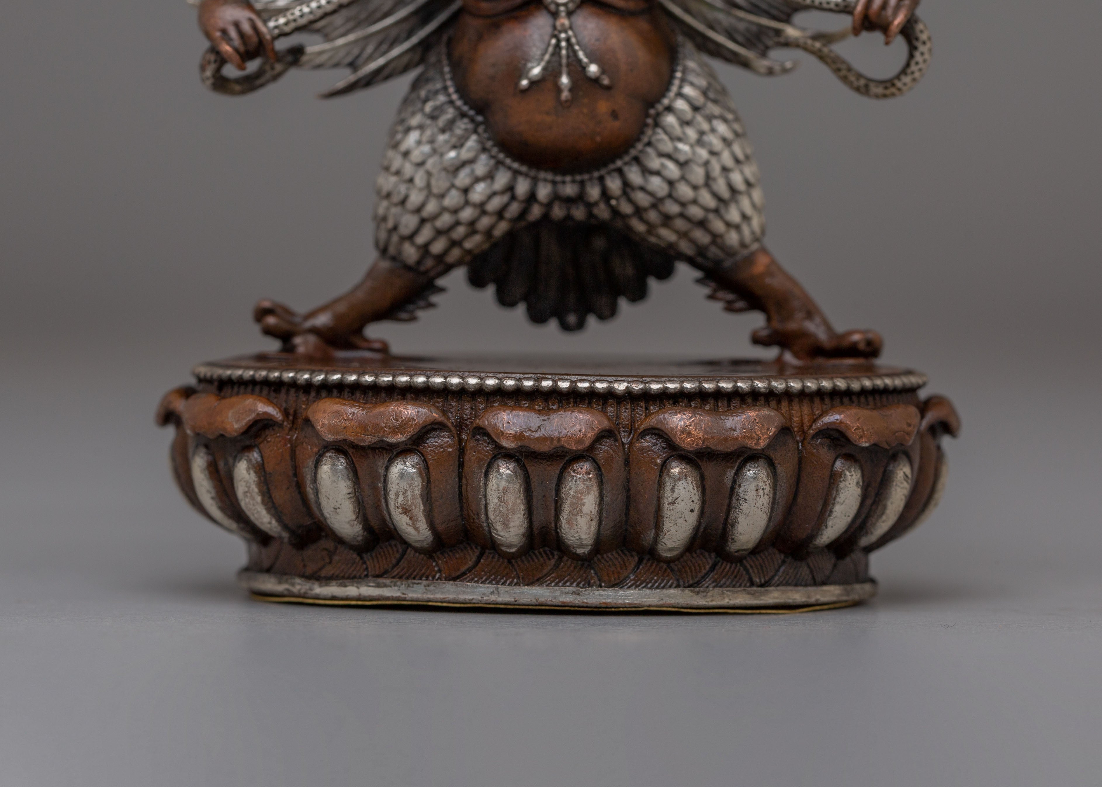 Buddhist Garuda Handcrafted Statue | Tibetan Spiritual Home Decor