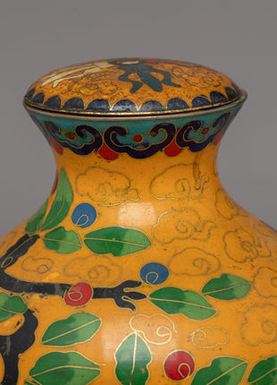 Handcrafted Beautiful Copper Flower Vase | A Fusion of Art & Spirituality