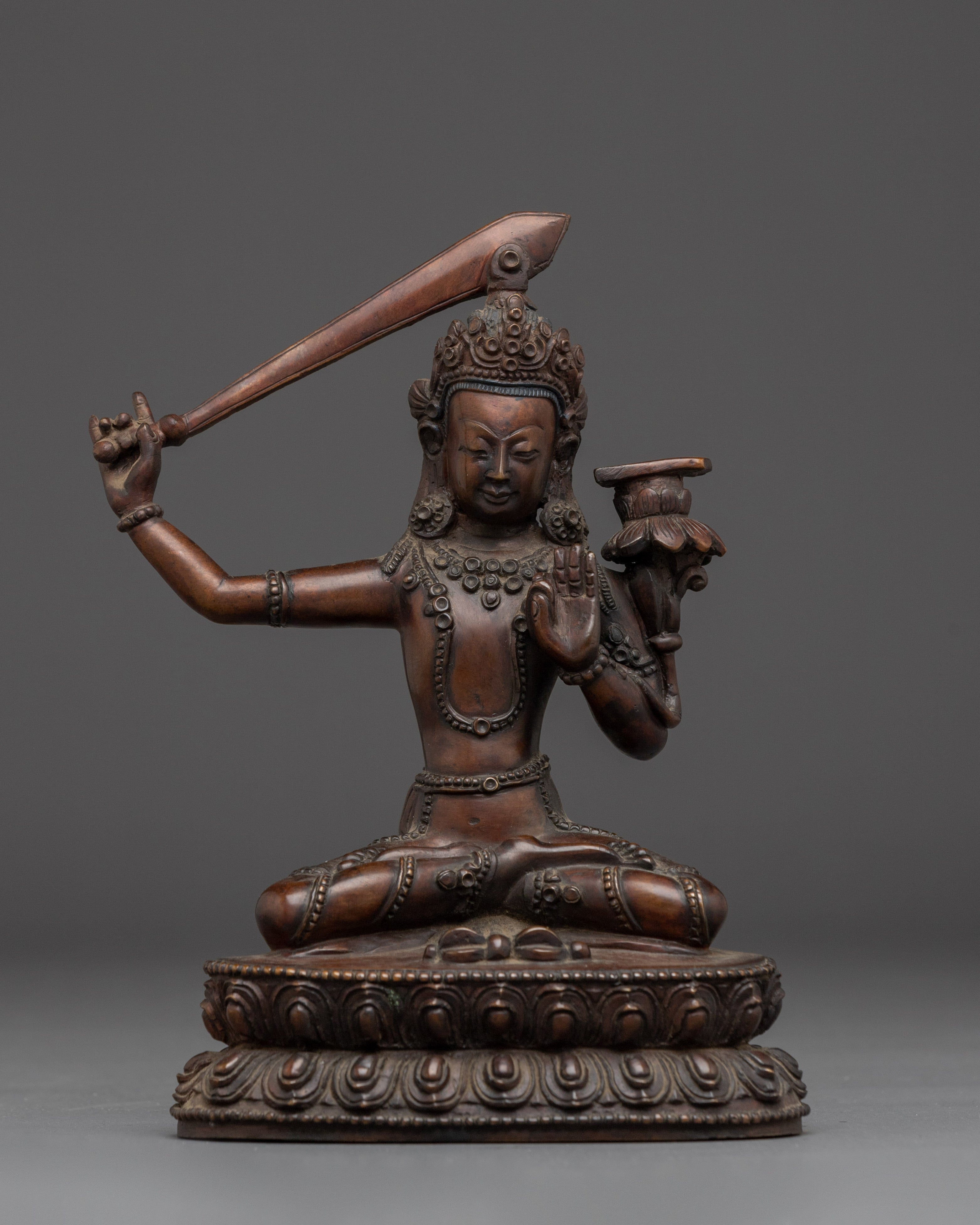 Boddhisattva Oxidized Set | Seven Tibetan Deities