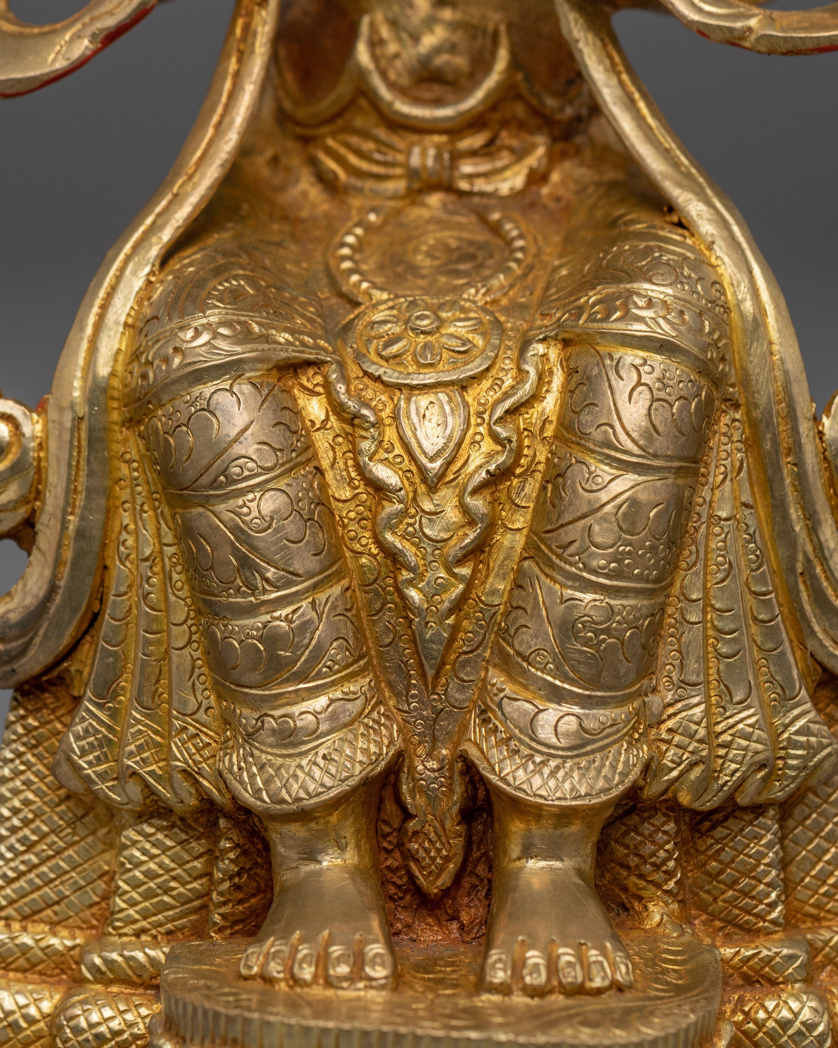 Future Buddha Maitreya Handmade Statue | Buddhist Spiritual Artwork