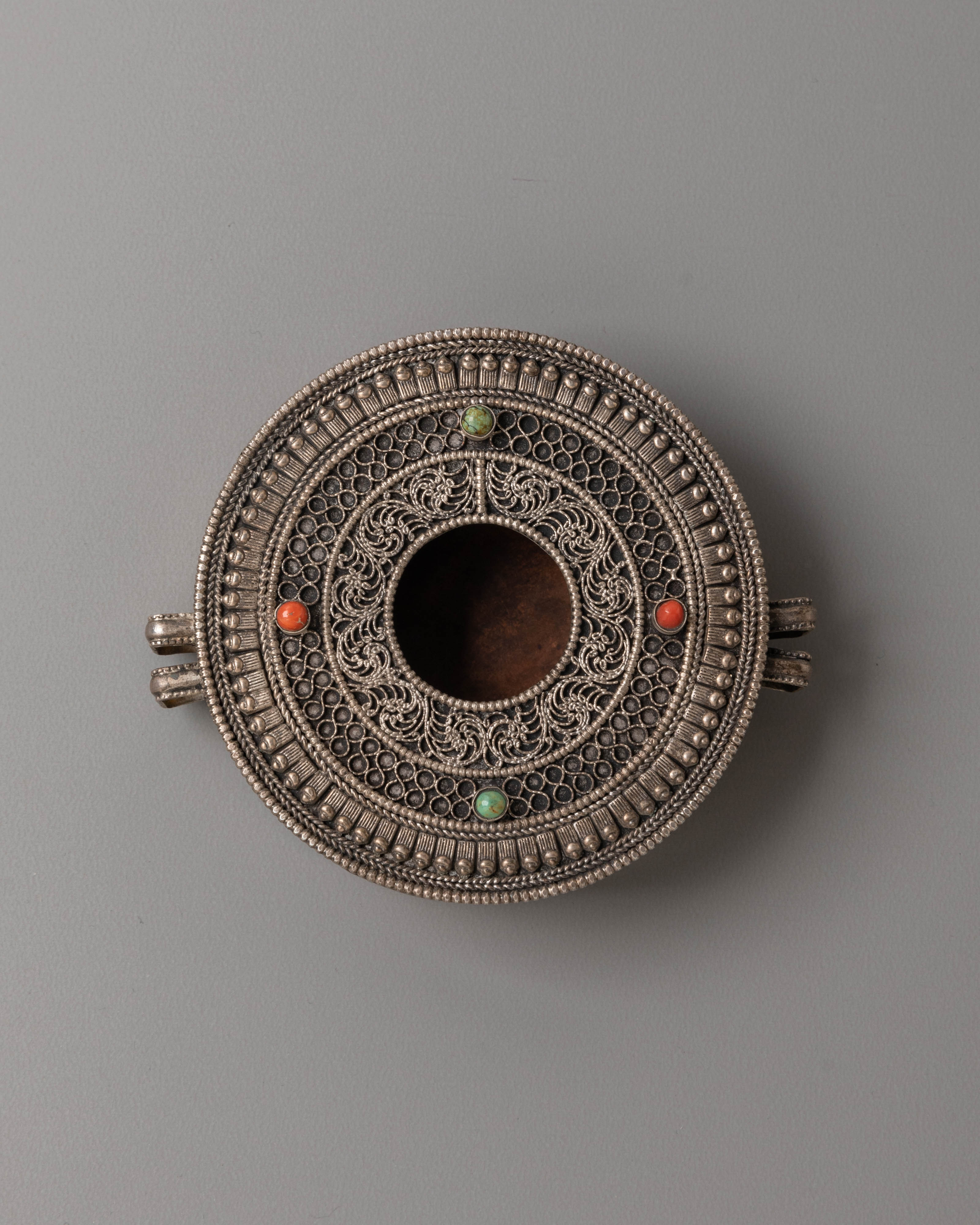 Tibetan Protective Ghau Box Amulet