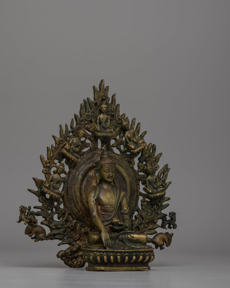 Sacred Shakyamuni Buddha Statue | Traditional Tibetan Art for Inner Peace and Wisdom