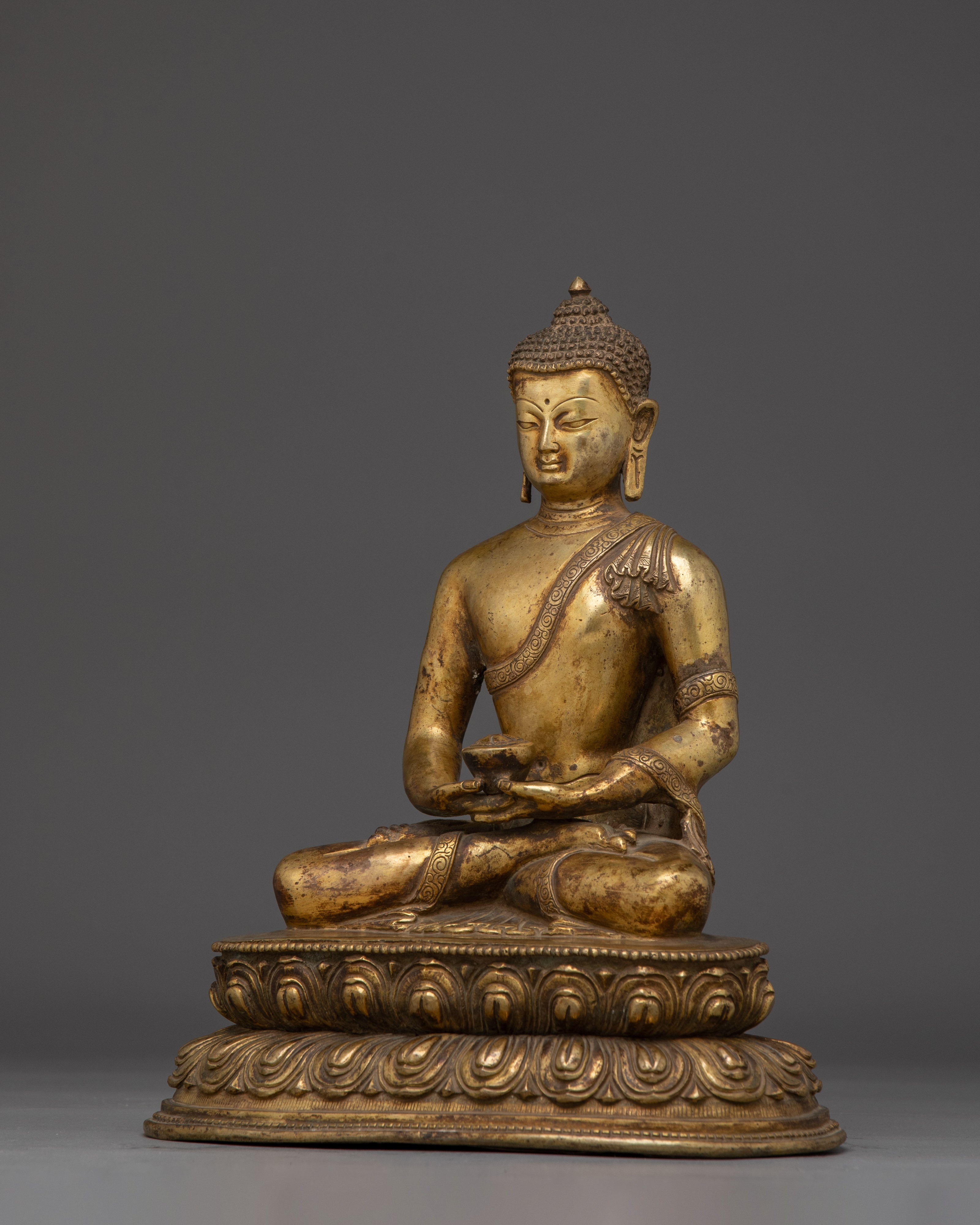 Sacred Tibetan Amitabha Buddha Statue | Tibetan craftsmanship