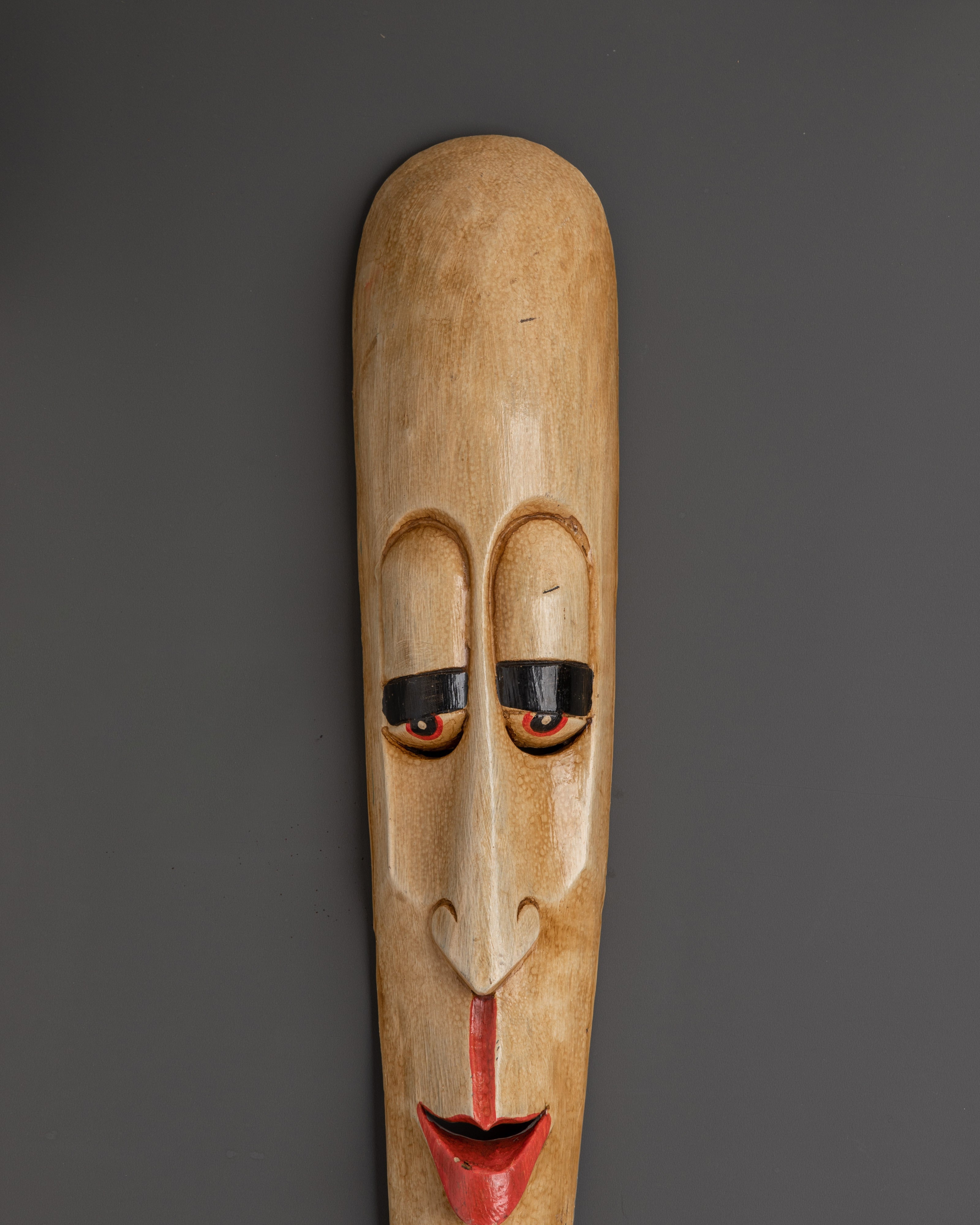 Long Face Wall Hanging | Unique Tribal Decor for Your Home
