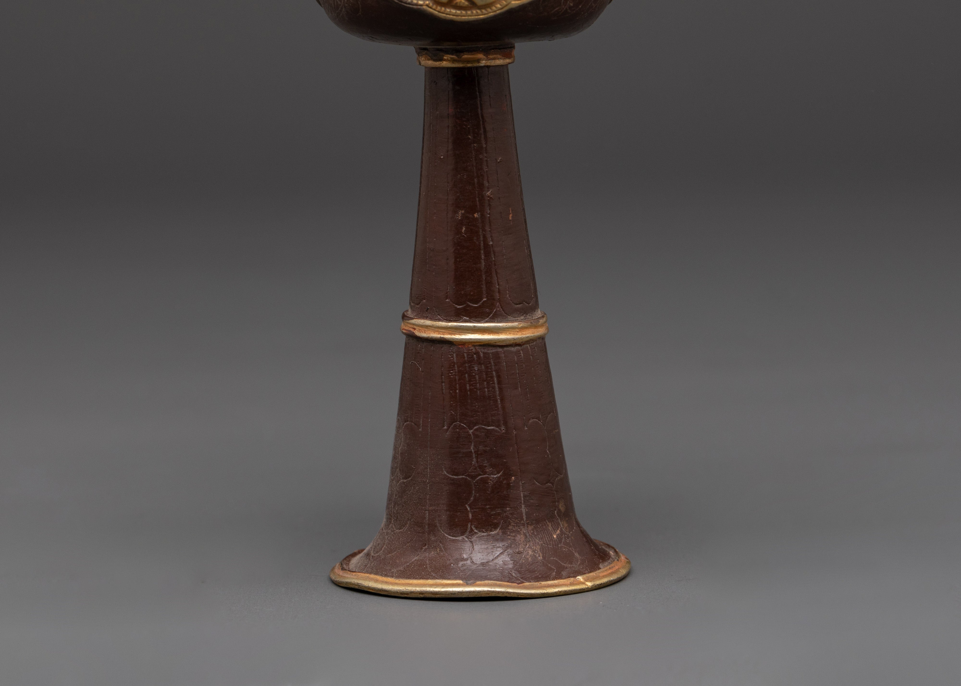 Handmade Buddhist Serkyem Set | Traditional Offering Vessel for Dharma Practices