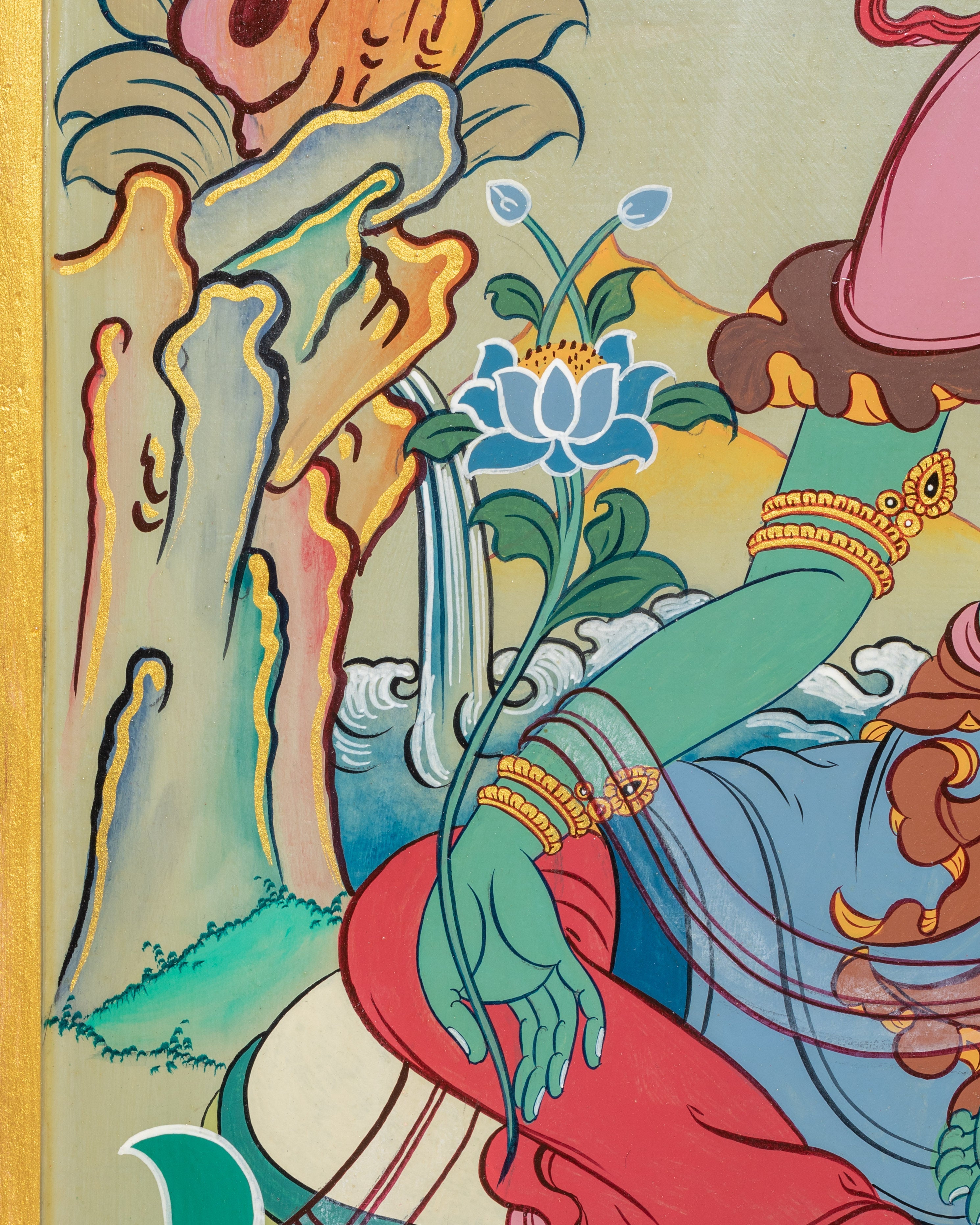 Green Tara Deity Wall Hanging | Mother of All Buddhas