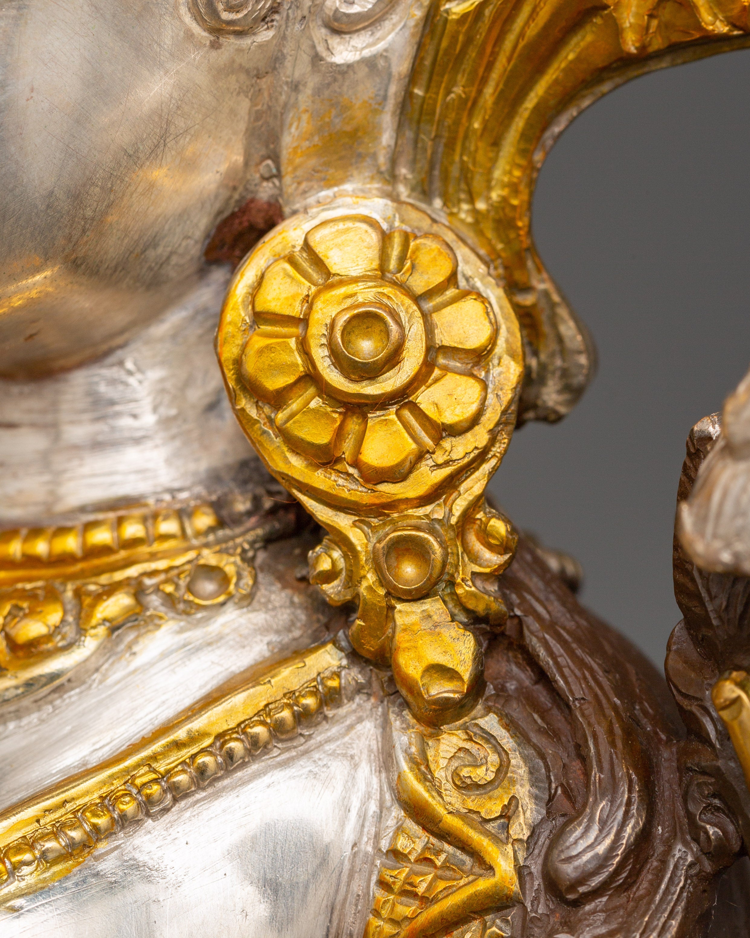 Silver Plated White Tara Statue | The Goddess of Healing
