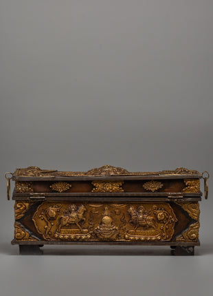 Brass Treasure Box | A Timeless Storage Chest