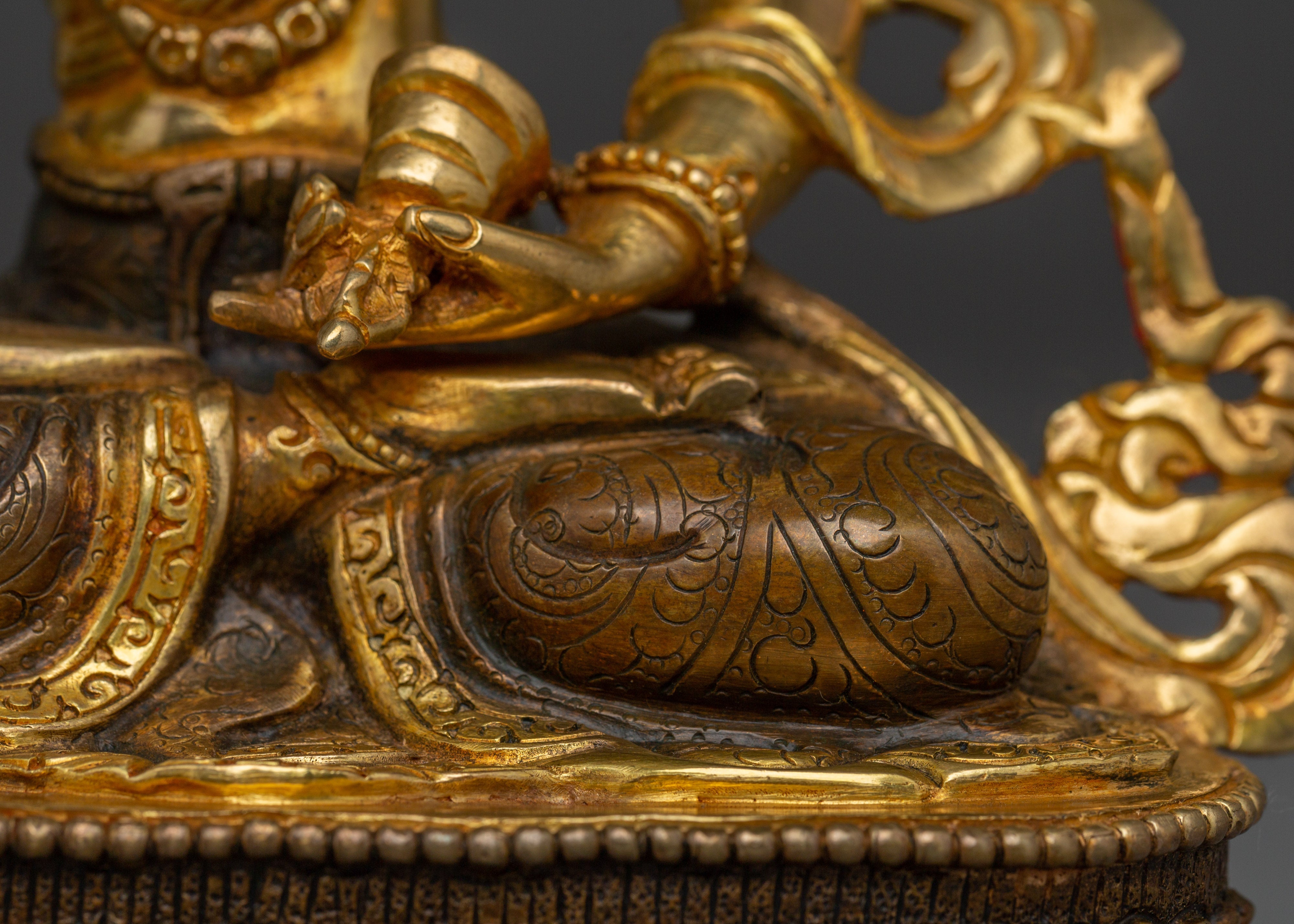 Buddhist Artwork of Vajrasattva - Deity for Purification and Spiritual Practice