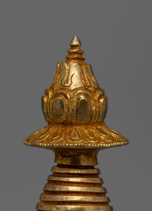 Tibetan Handmade Stupa  | Religious  Sculpture