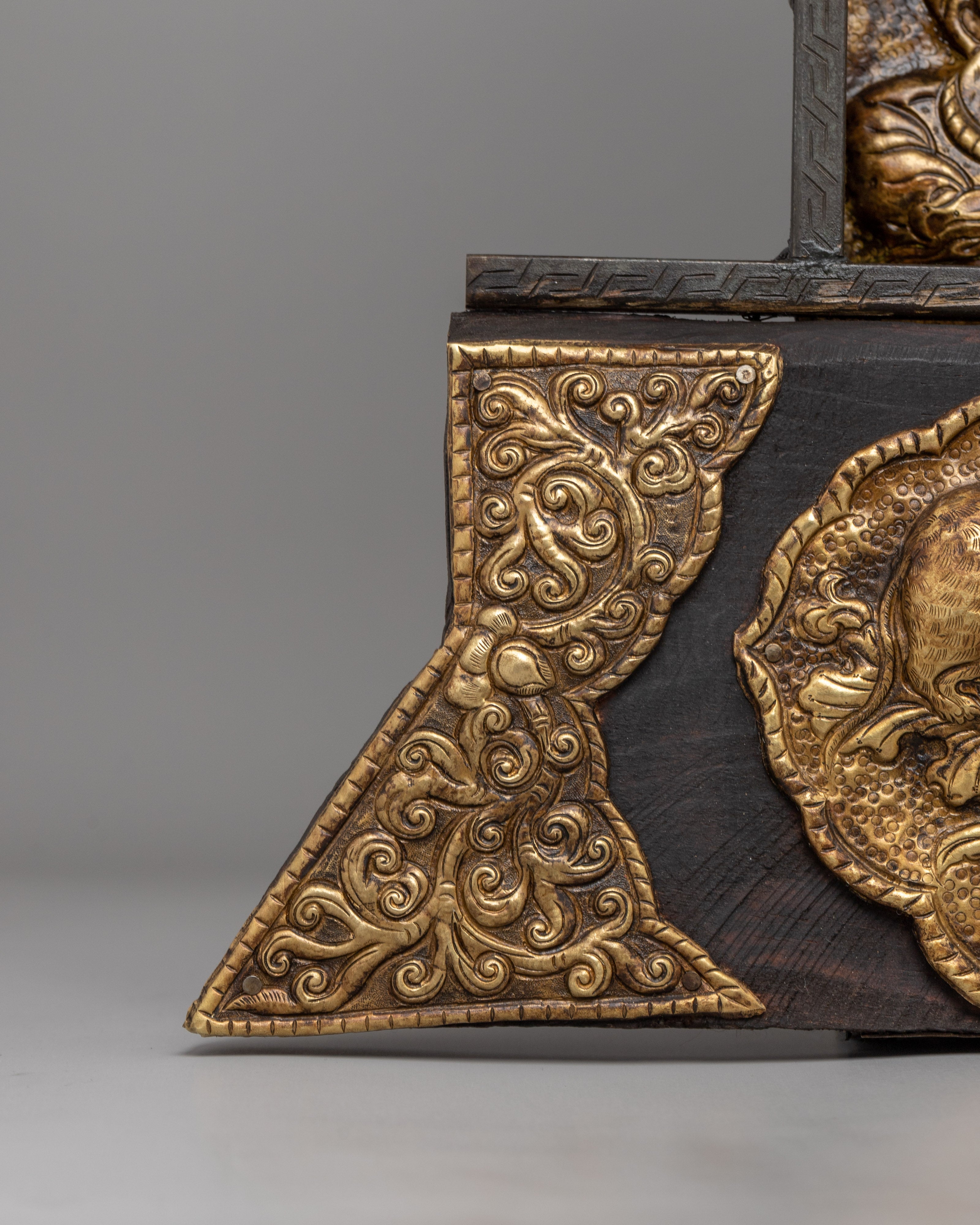 Kuber Statue Tibetan Wealth Deity | Perfect for Altars and Spiritual Spaces