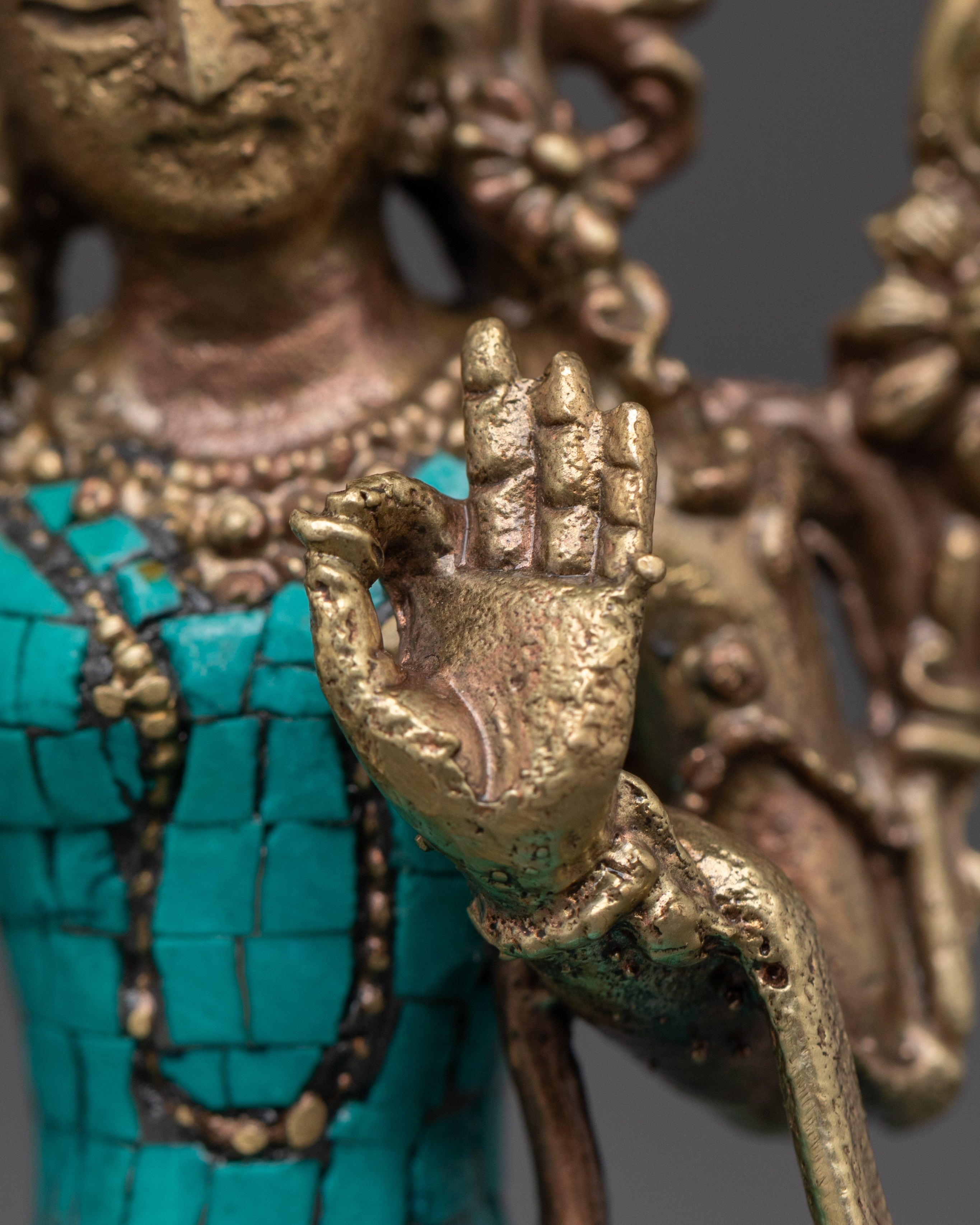 Handmade Green Tara | Tibetan Buddhist Deity
