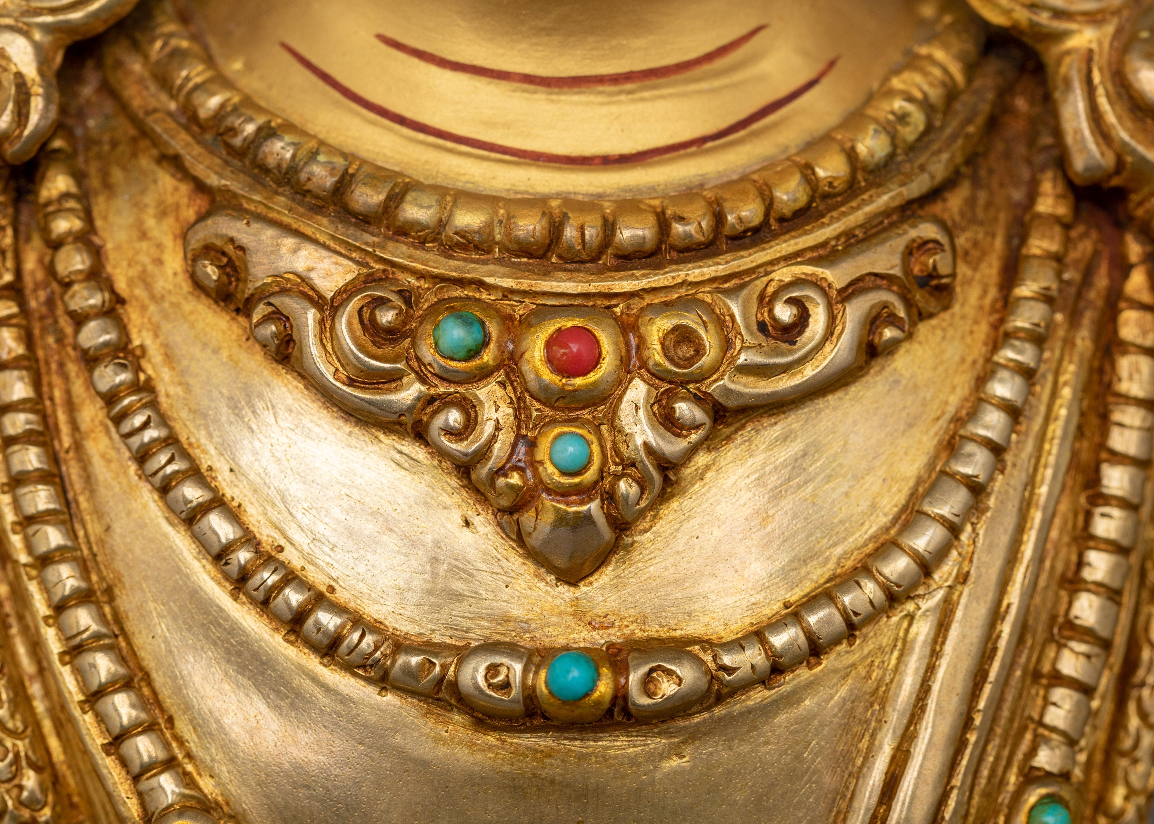 Dzambhala Kuber Buddhist Deity Statue | Wealth Guardian Sculpture
