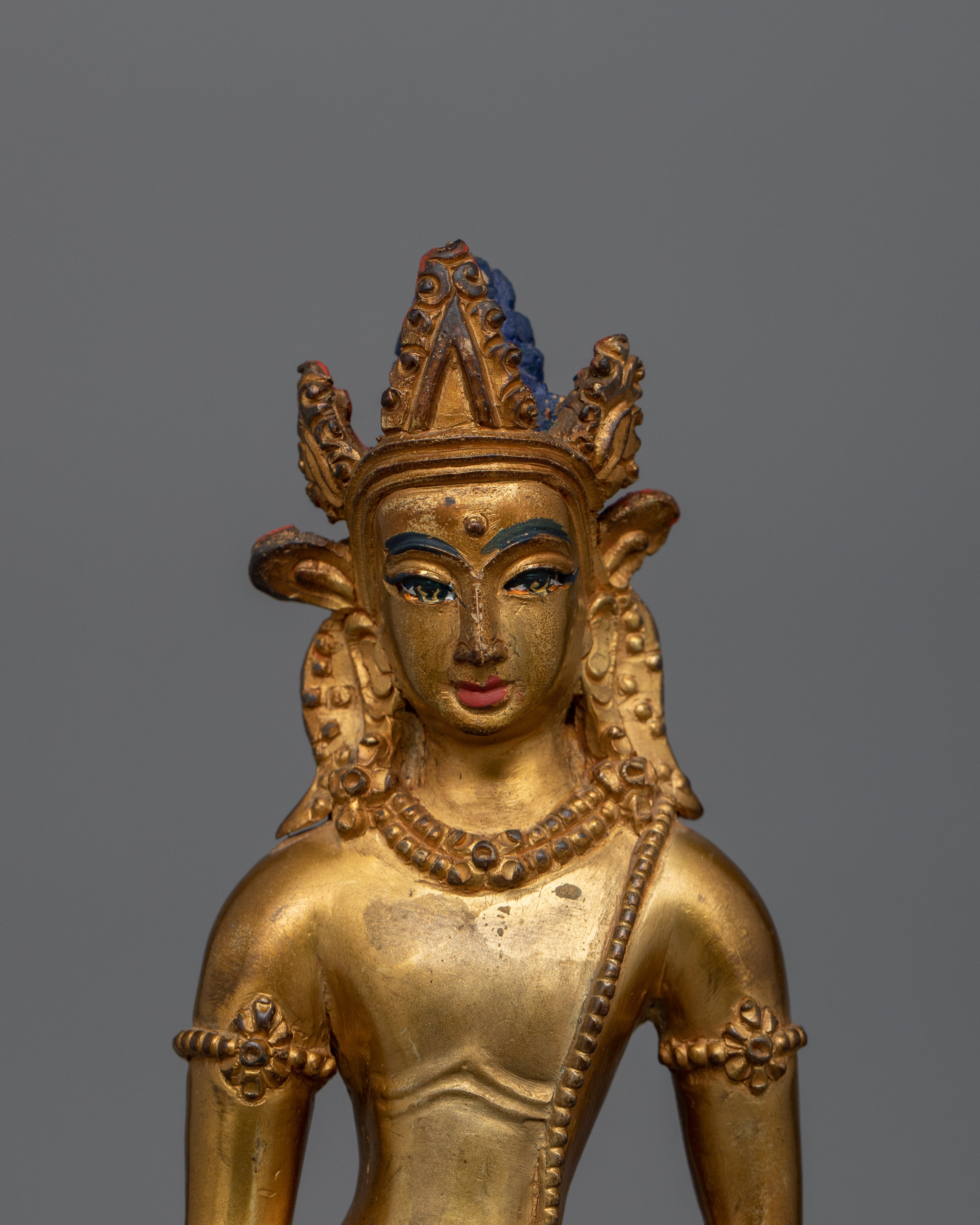 Standing Padmapani Bodhisattva Figurine | Symbol of Compassion and Enlightenment