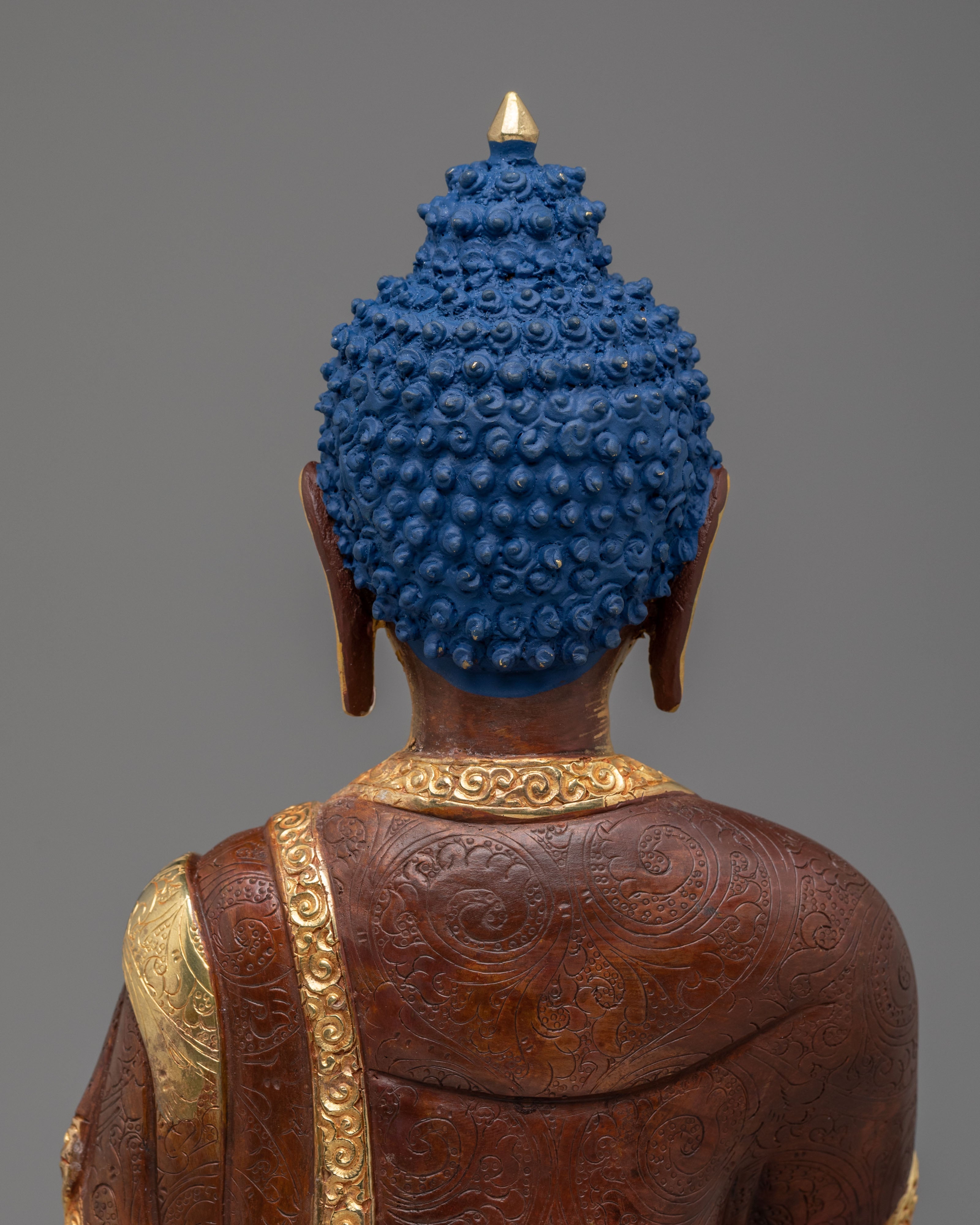 Traditional Spiritual Amitabha Buddha Statue | Serene Meditation Figurine