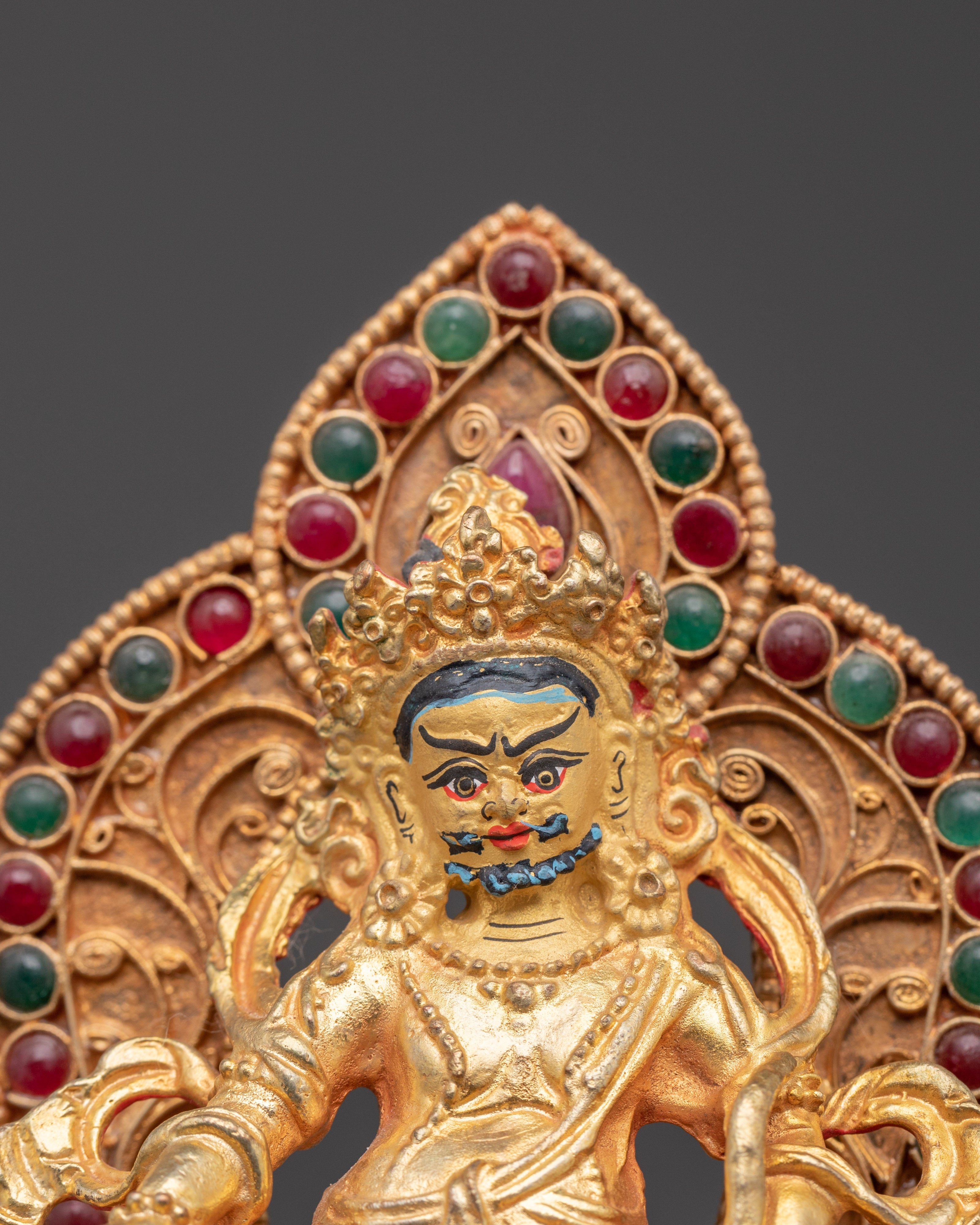 Buddhist Prosperity, Dzambhala | Tibetan Wealth Deity Statue
