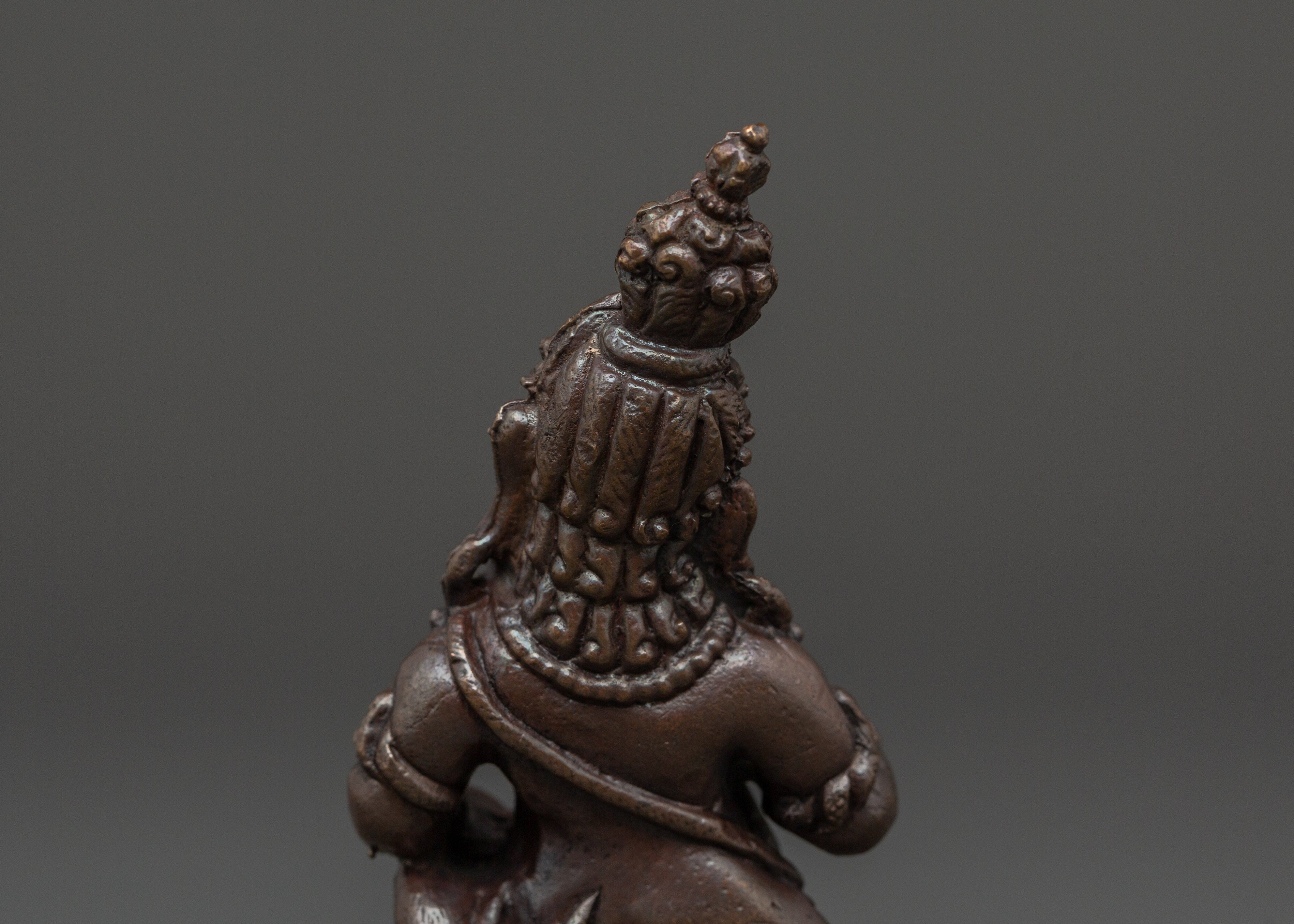 Statue of Black Dzambhala | Tibetan Wealth Deity