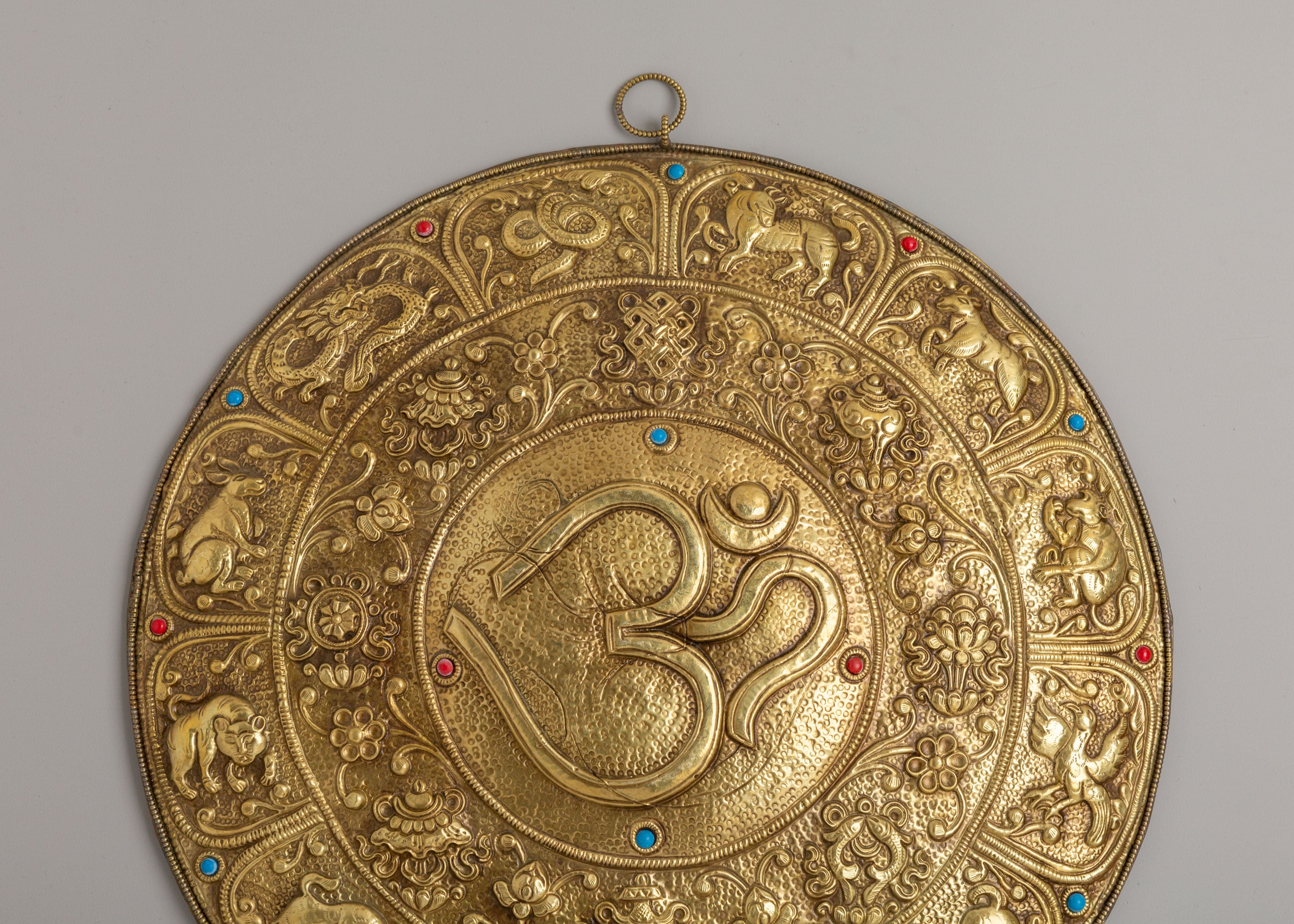Om Mandala Wall Hanging | Handcrafted Decorative Art