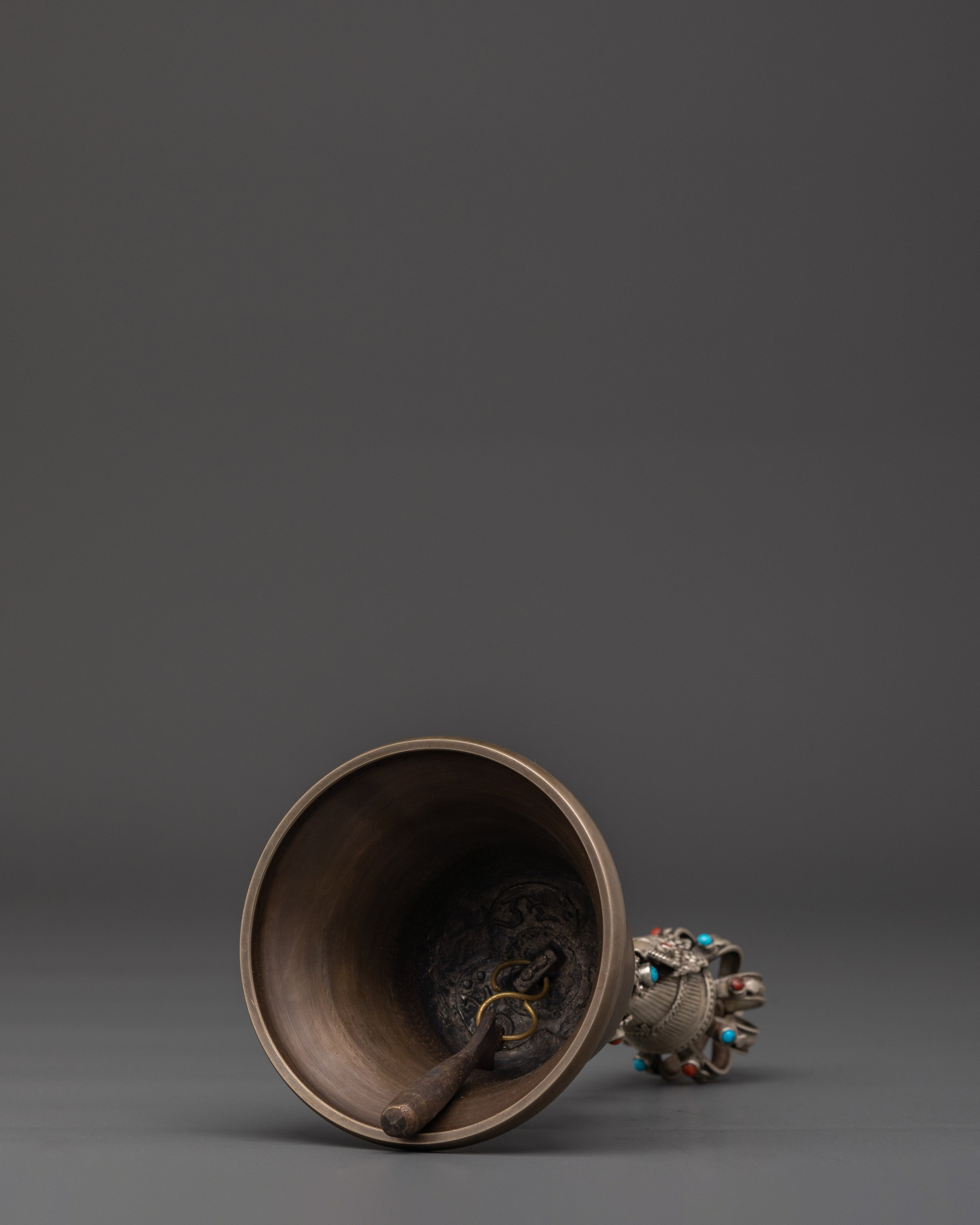 Buddhist Bronze Bell and Vajra Set | Ritual Tool For Meditation