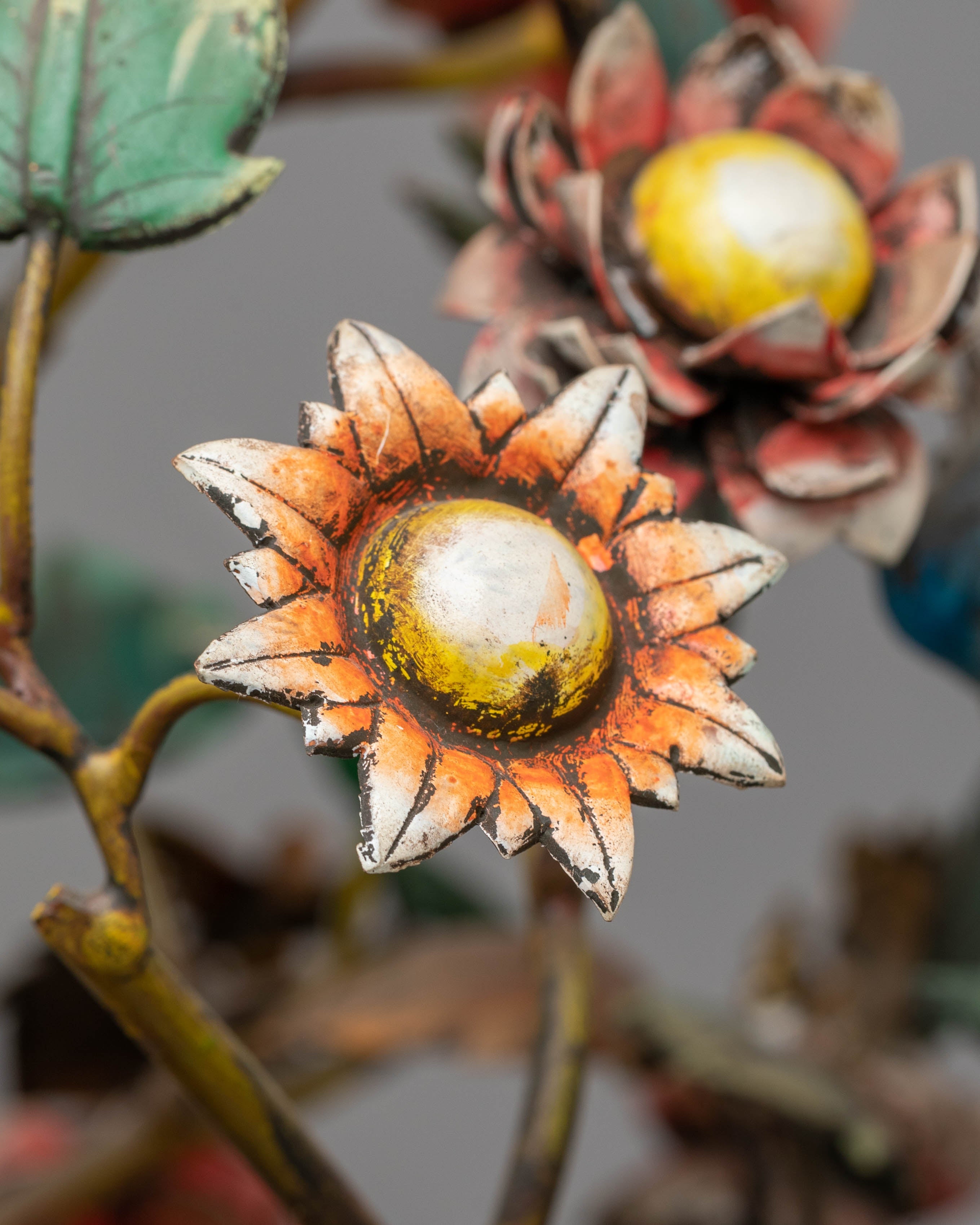 Wish-Fulfilling Seven Jewel Tree | Handcrafted Copper Artwork