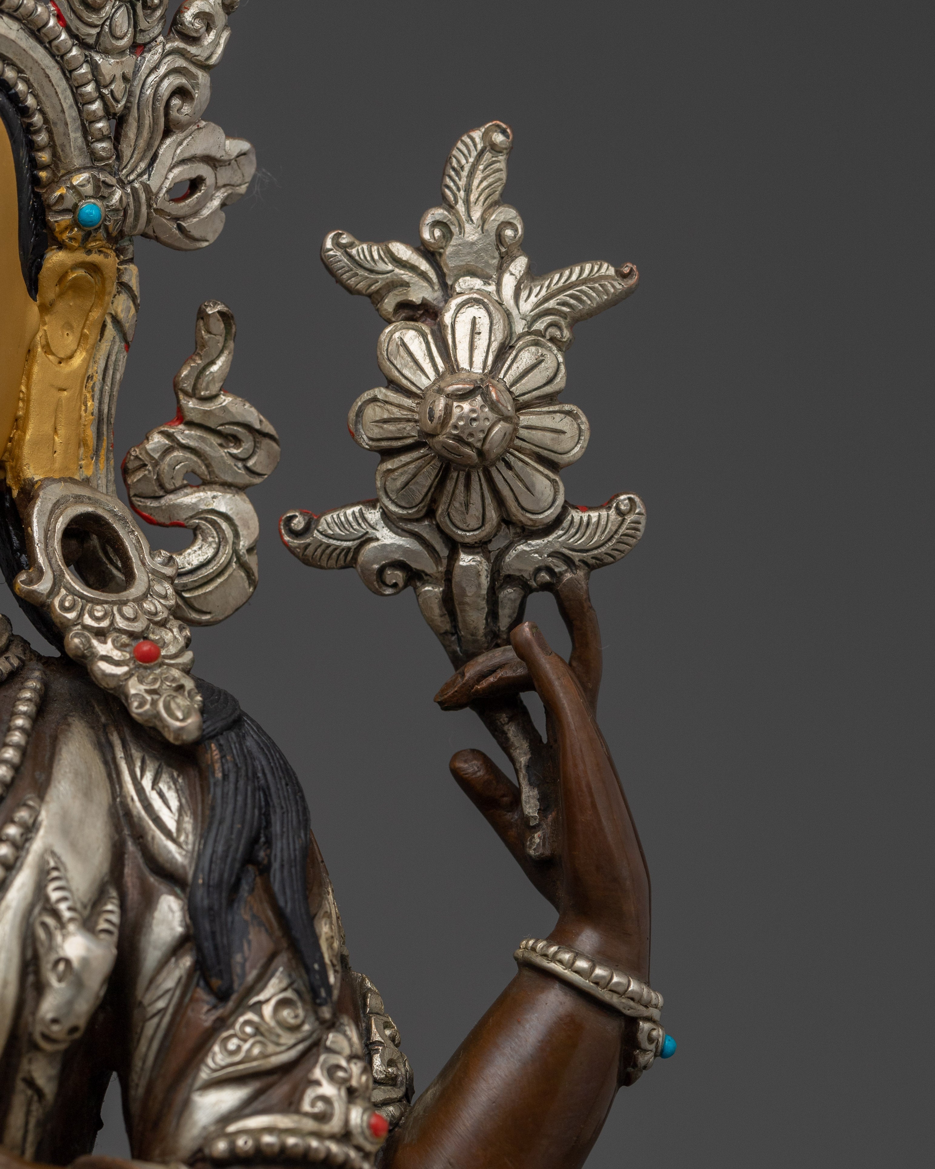 Religious Statue of Chenrezig | Protector and Healer in Tibetan Buddhism