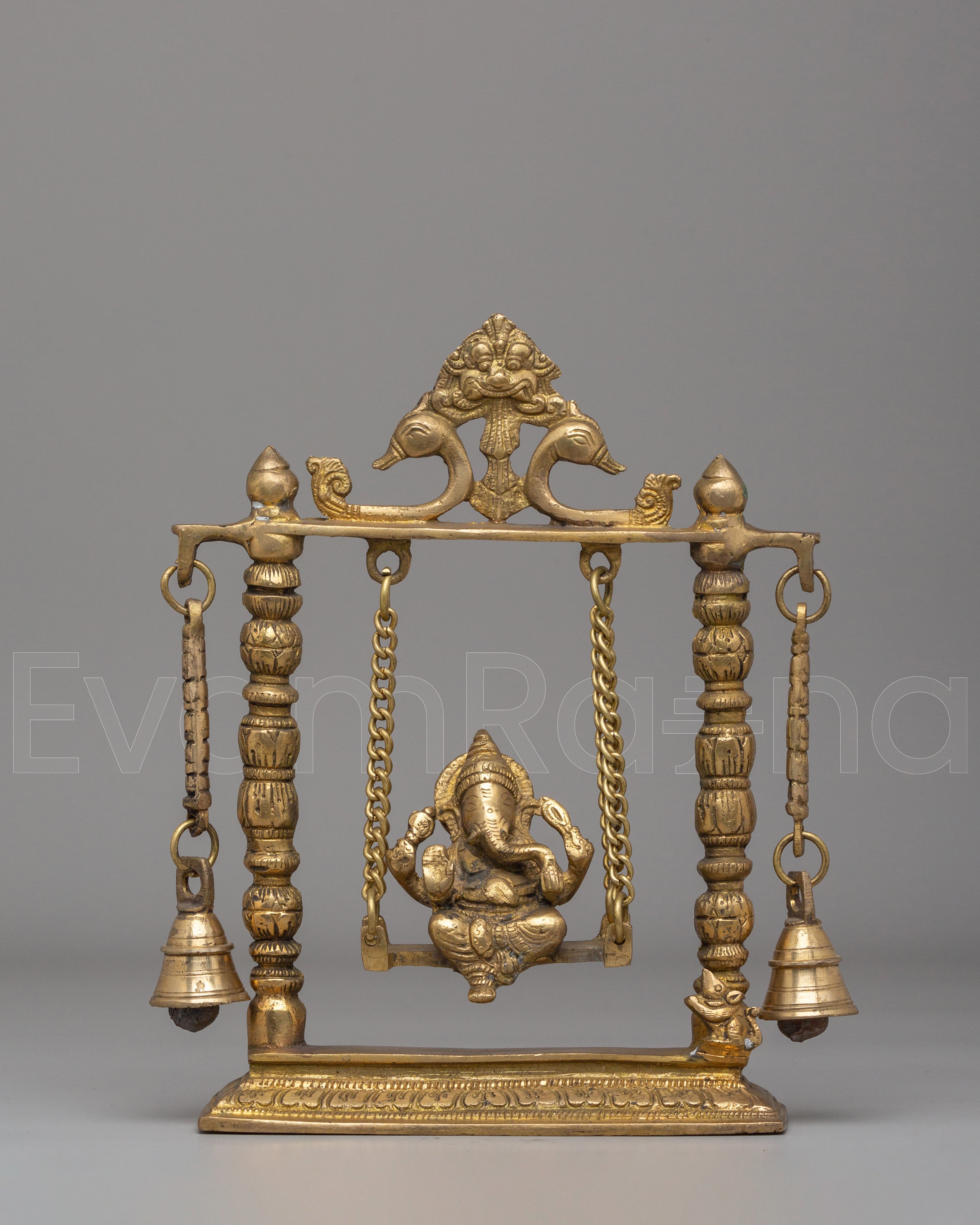 Handmade Ritual Ganesh on Swing
