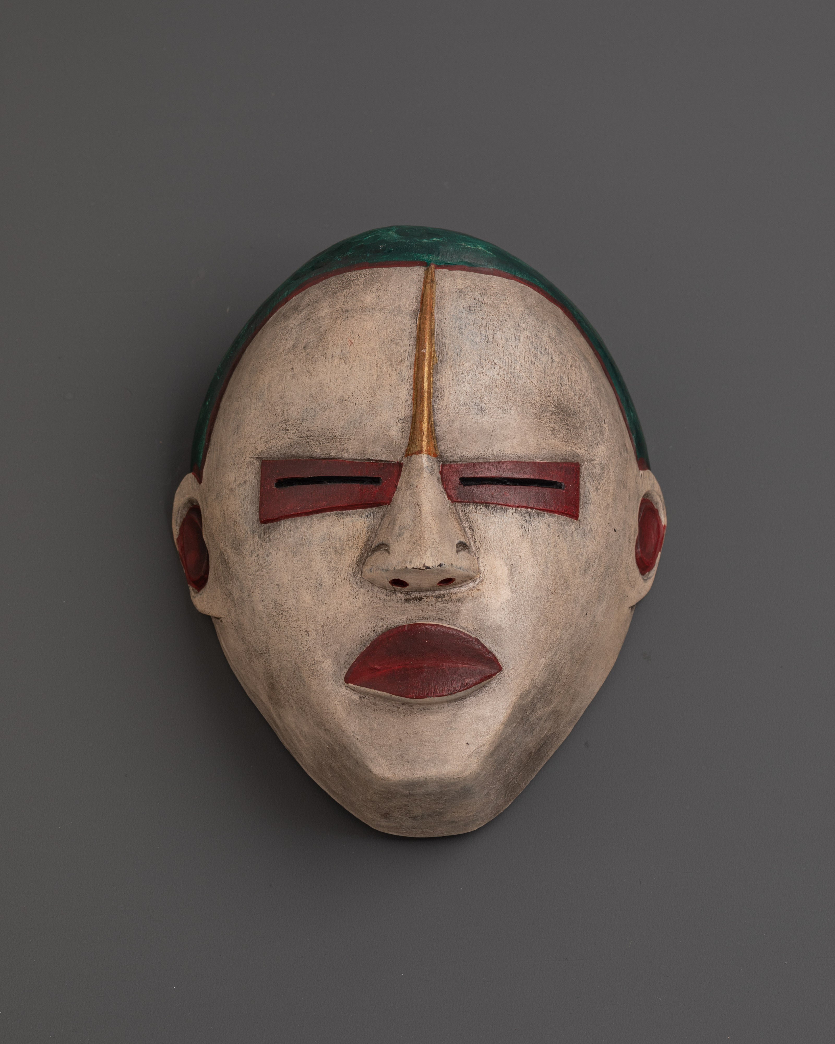 Decorative Tribal Wall Hanging Mask | Traditional Ethnic Wall Art