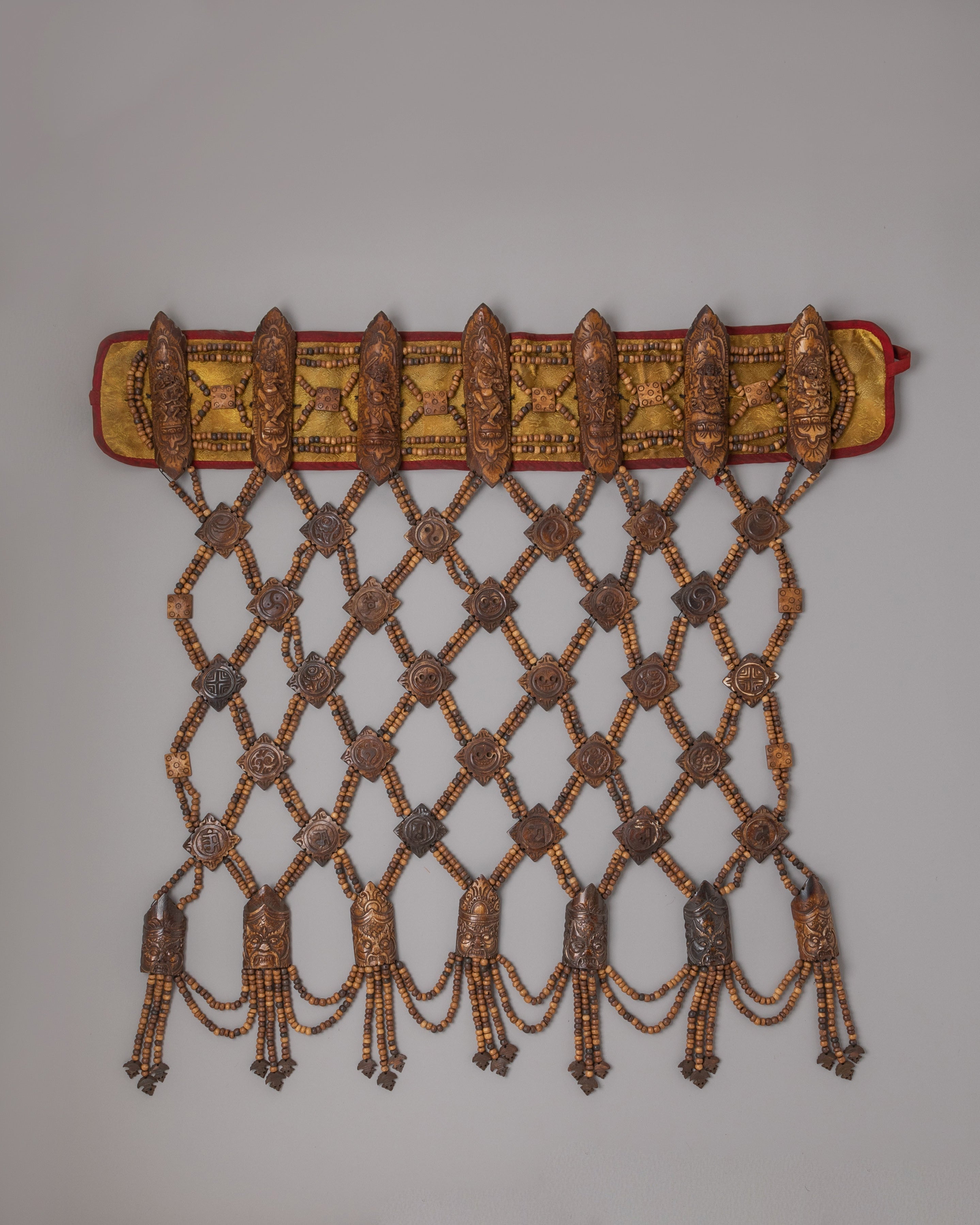 Handcrafted Guru Fabric Set | Tibetan Bone Ritual Set